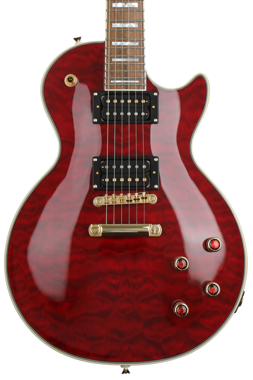 Epiphone Prophecy Les Paul Custom GX Plus - Black Cherry | Sweetwater