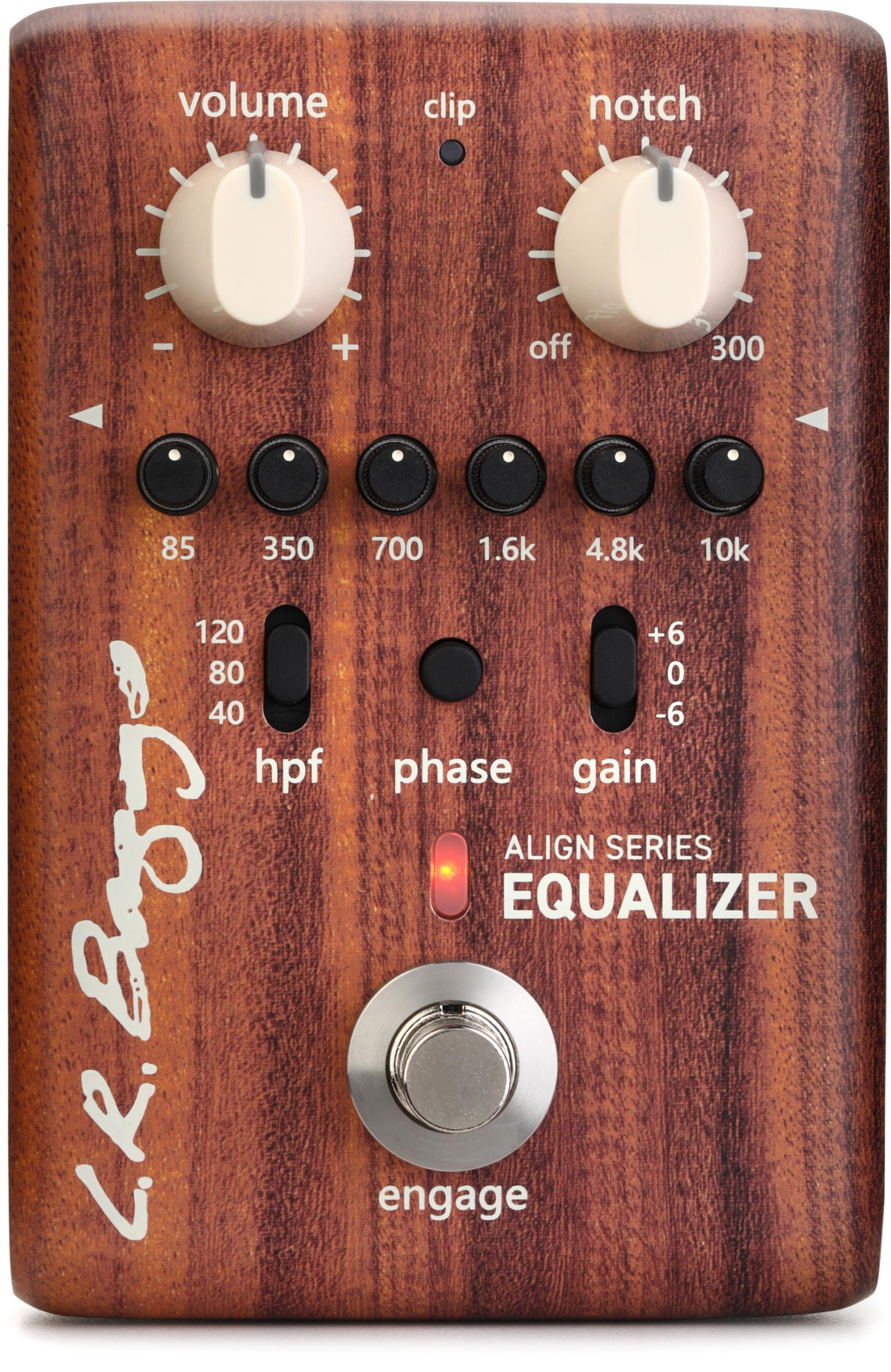 LR Baggs Align Equalizer Acoustic EQ Pedal | Sweetwater