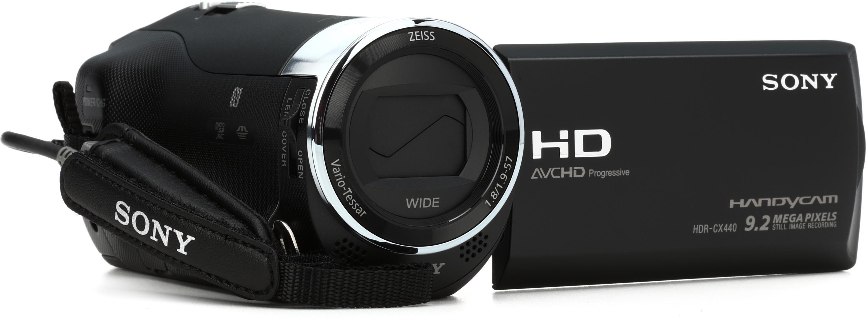 Sony HDR-CX440 Handycam with Exmor R CMOS Sensor | Sweetwater