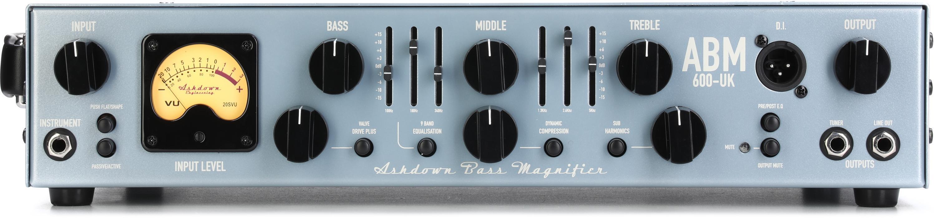 Ashdown ABM 500 Evo III 575-watt Bass Head | Sweetwater