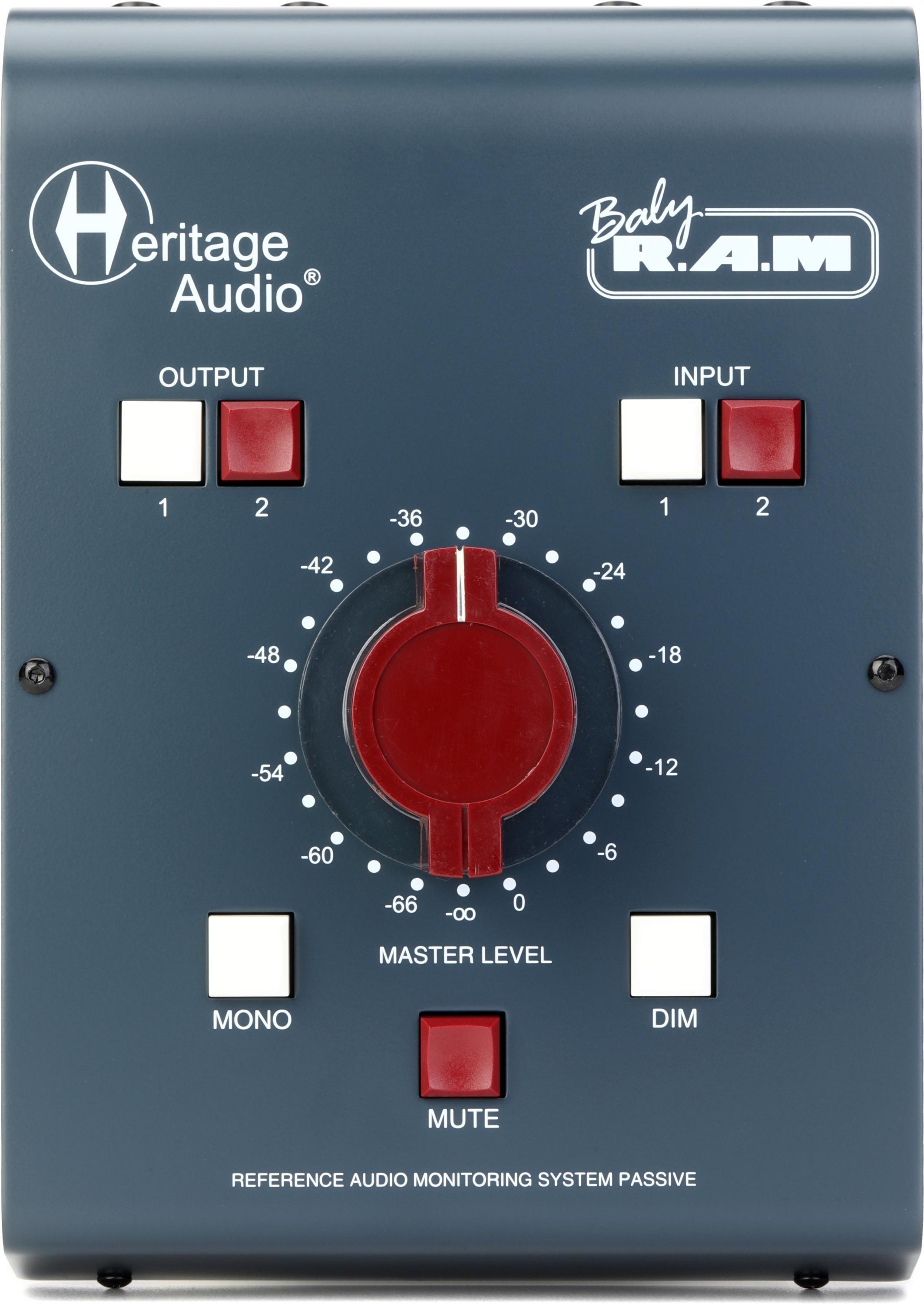 Heritage Audio Baby RAM 2-channel Monitoring System | Sweetwater