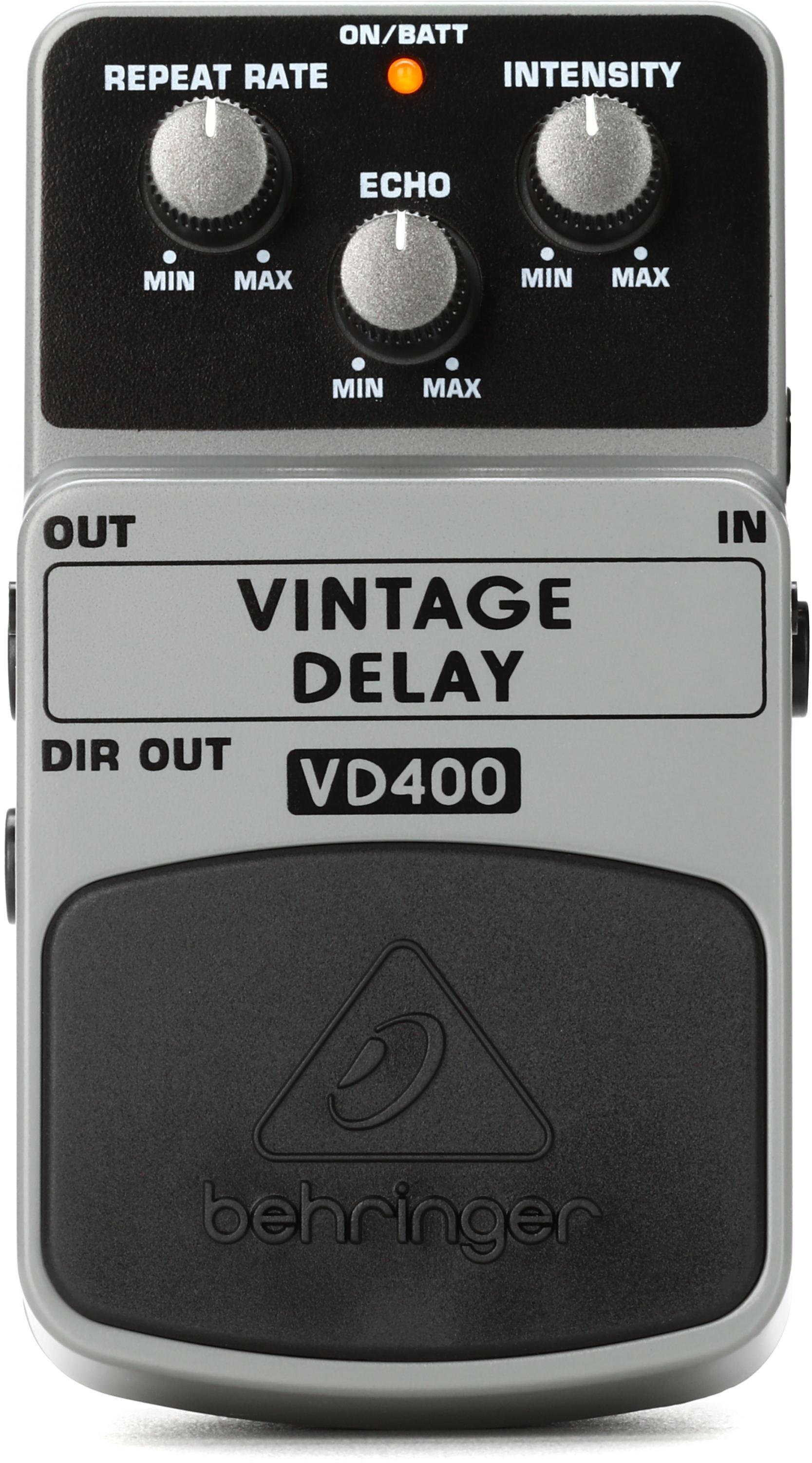 Behringer VD400 Vintage Delay Pedal | Sweetwater