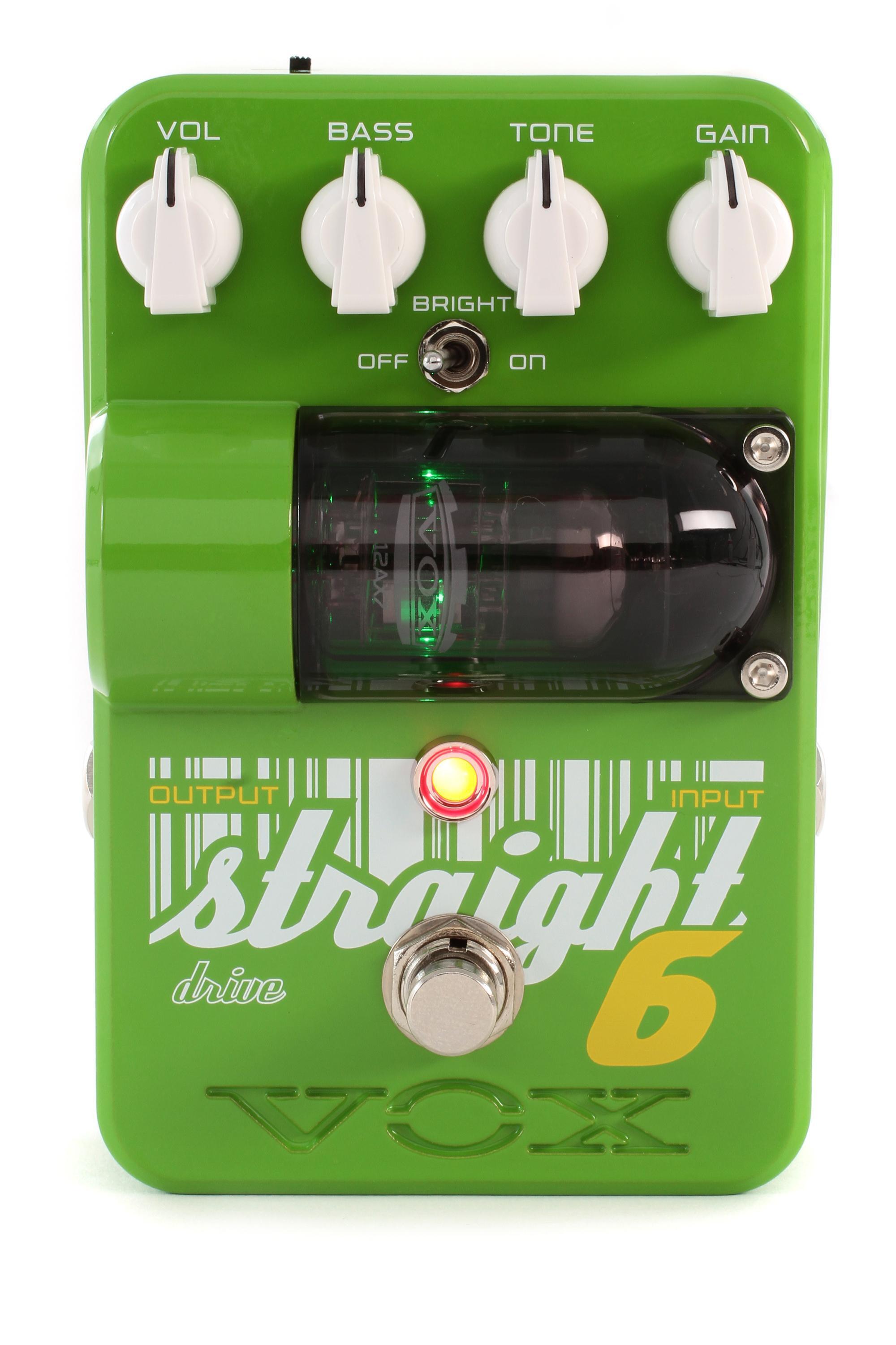 VOX straight 6 drive ギターエフェクター グリーン VOX straight 6