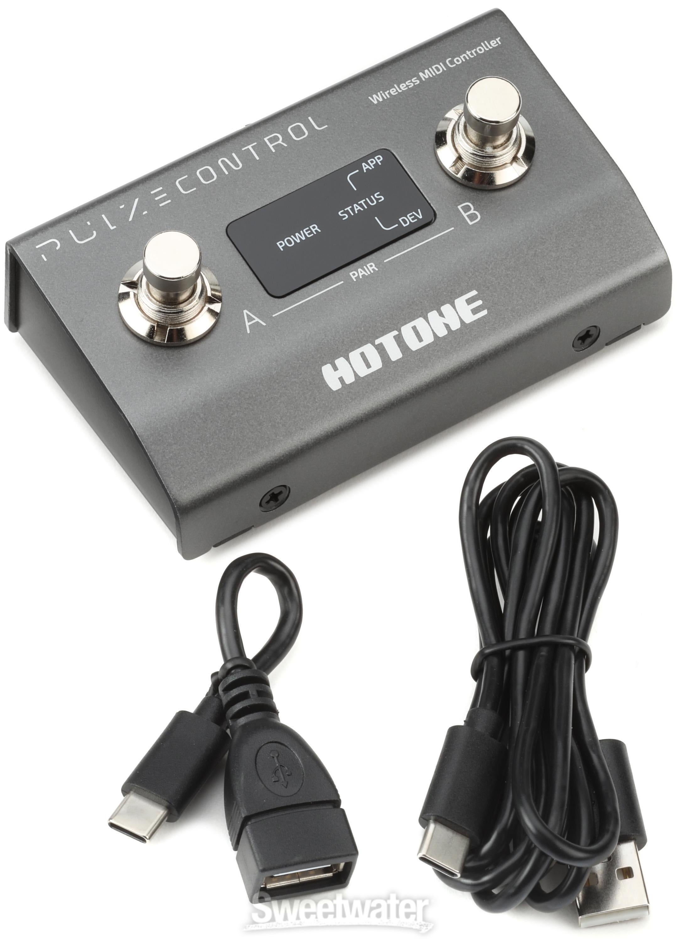 Hotone Pulze Control Wireless MIDI Controller | Sweetwater