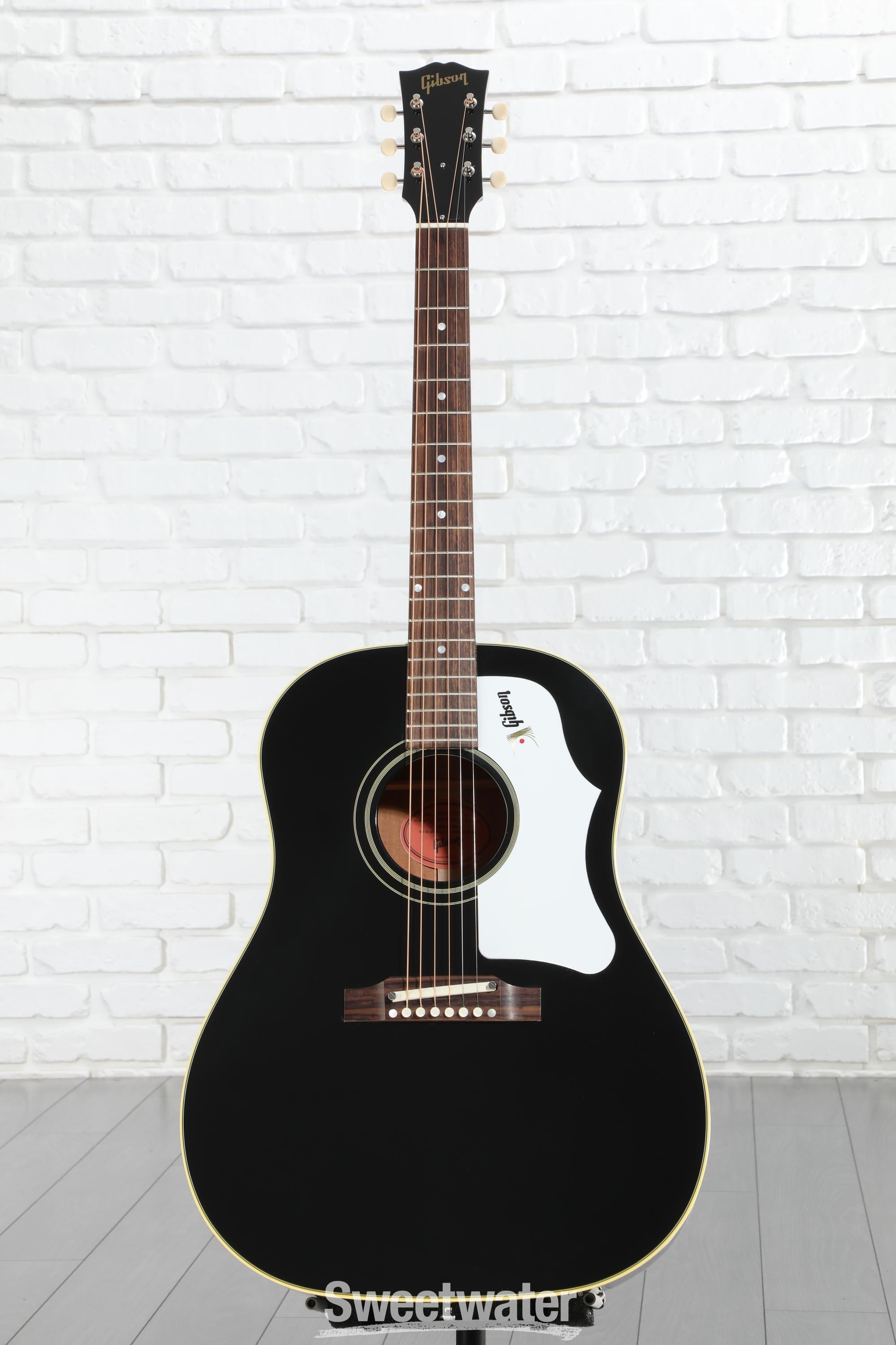 Gibson Acoustic 60s J-45 Original Acoustic Guitar - Ebony | Sweetwater