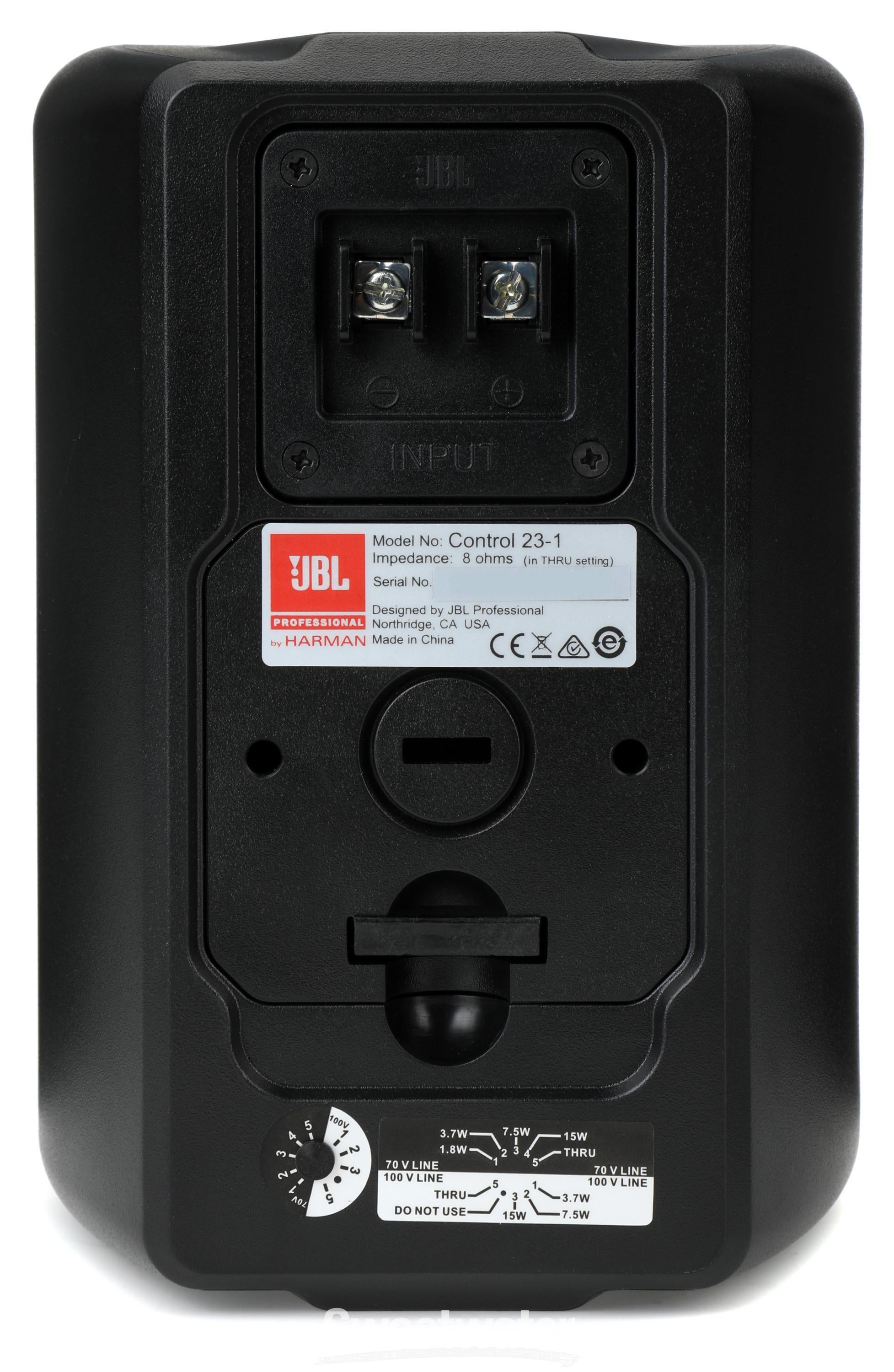 JBL Control 23-1 3-inch Ultra-Compact Indoor/Outdoor Speakers