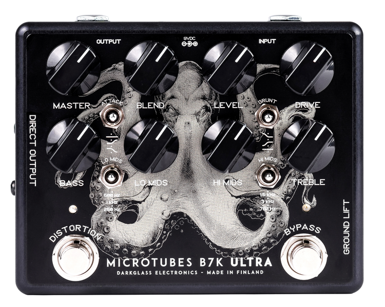 Darkglass Microtubes B7K Ultra Kraken Edition Bass Preamp Pedal