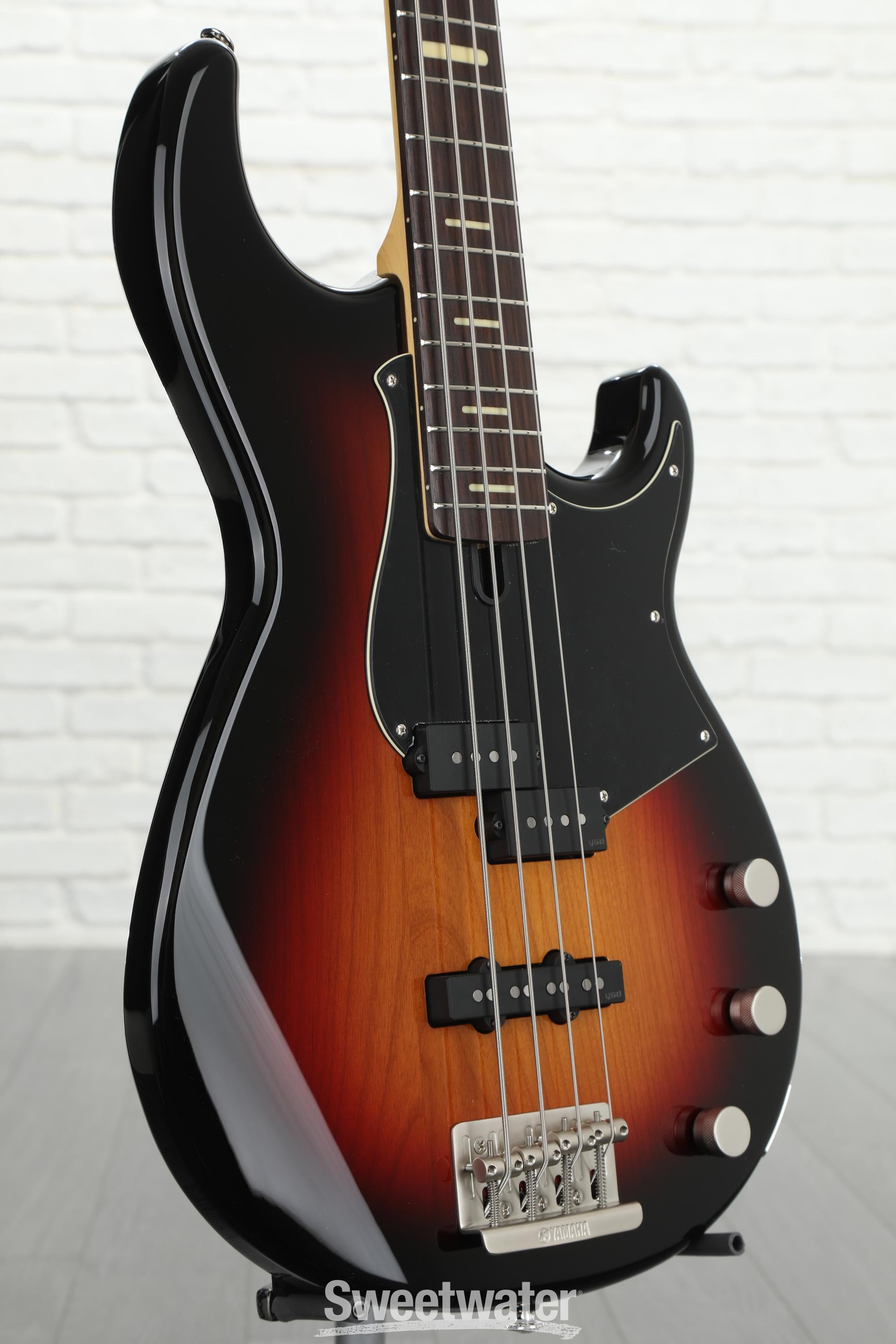 Yamaha BBP34 4-string Bass Guitar - Vintage Sunburst | Sweetwater
