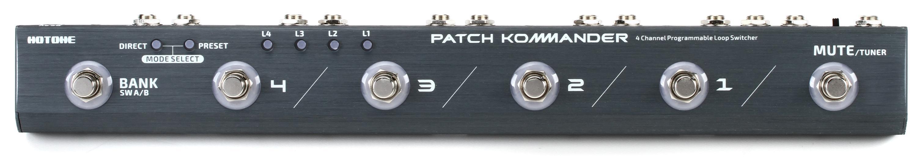 Hotone Patch Kommander 4-channel Loop Switcher | Sweetwater