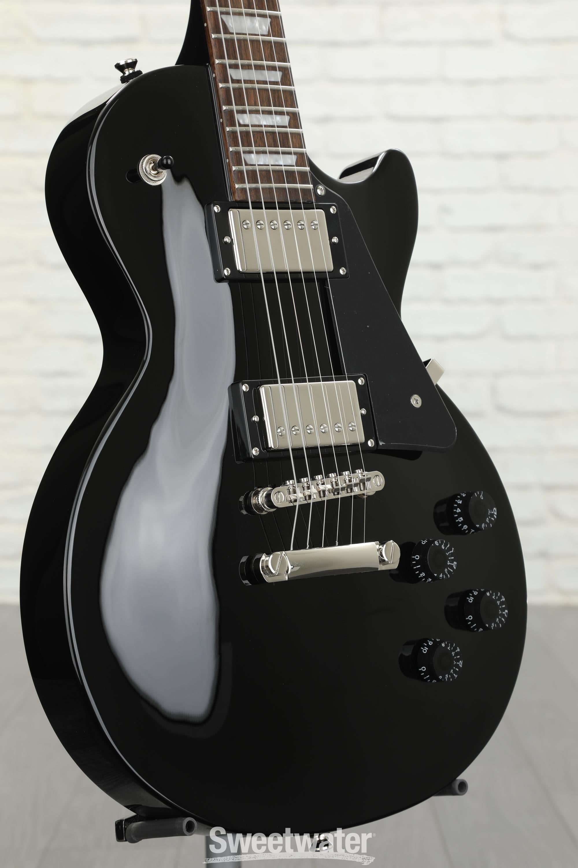 epiphone Les Paul Studio 黒 ケース付 Gibson Les Paul Studio 黒
