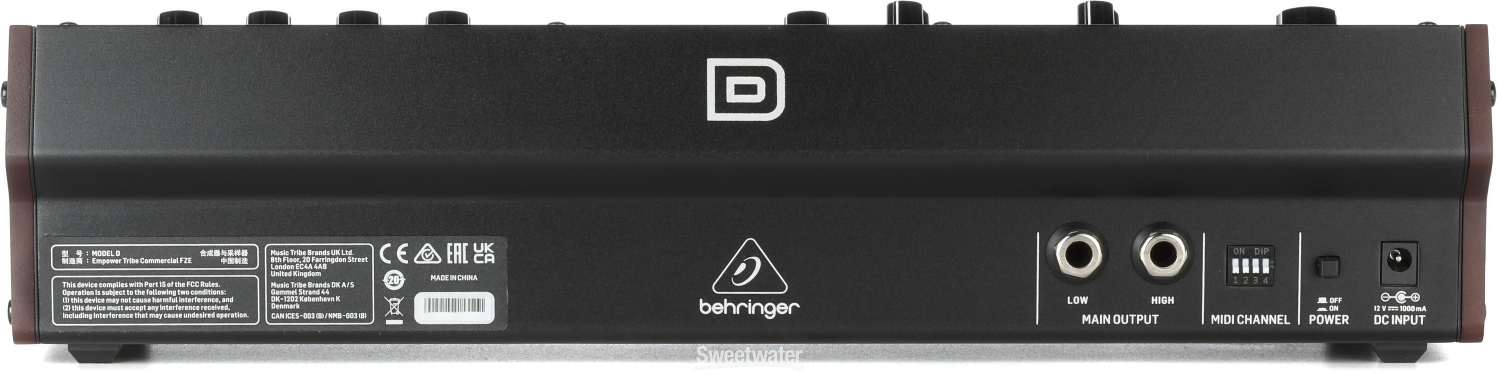 Behringer Model D Analog Synthesizer | Sweetwater