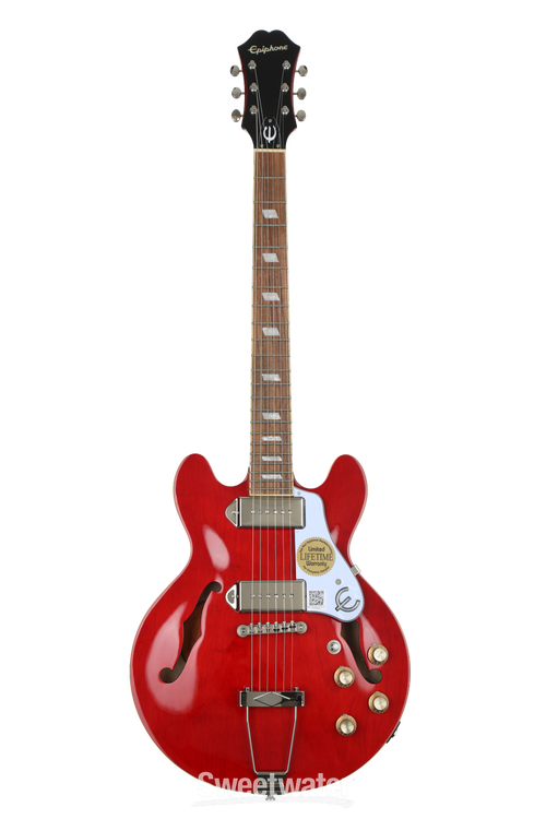 Epiphone Casino Coupe Hollowbody Electric Guitar - Cherry | Sweetwater