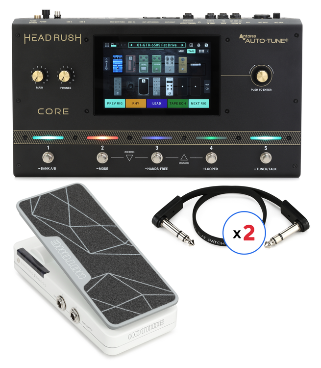 Headrush Core Guitar Multi-effect/Amp Modeler/Vocal Processor Unit
