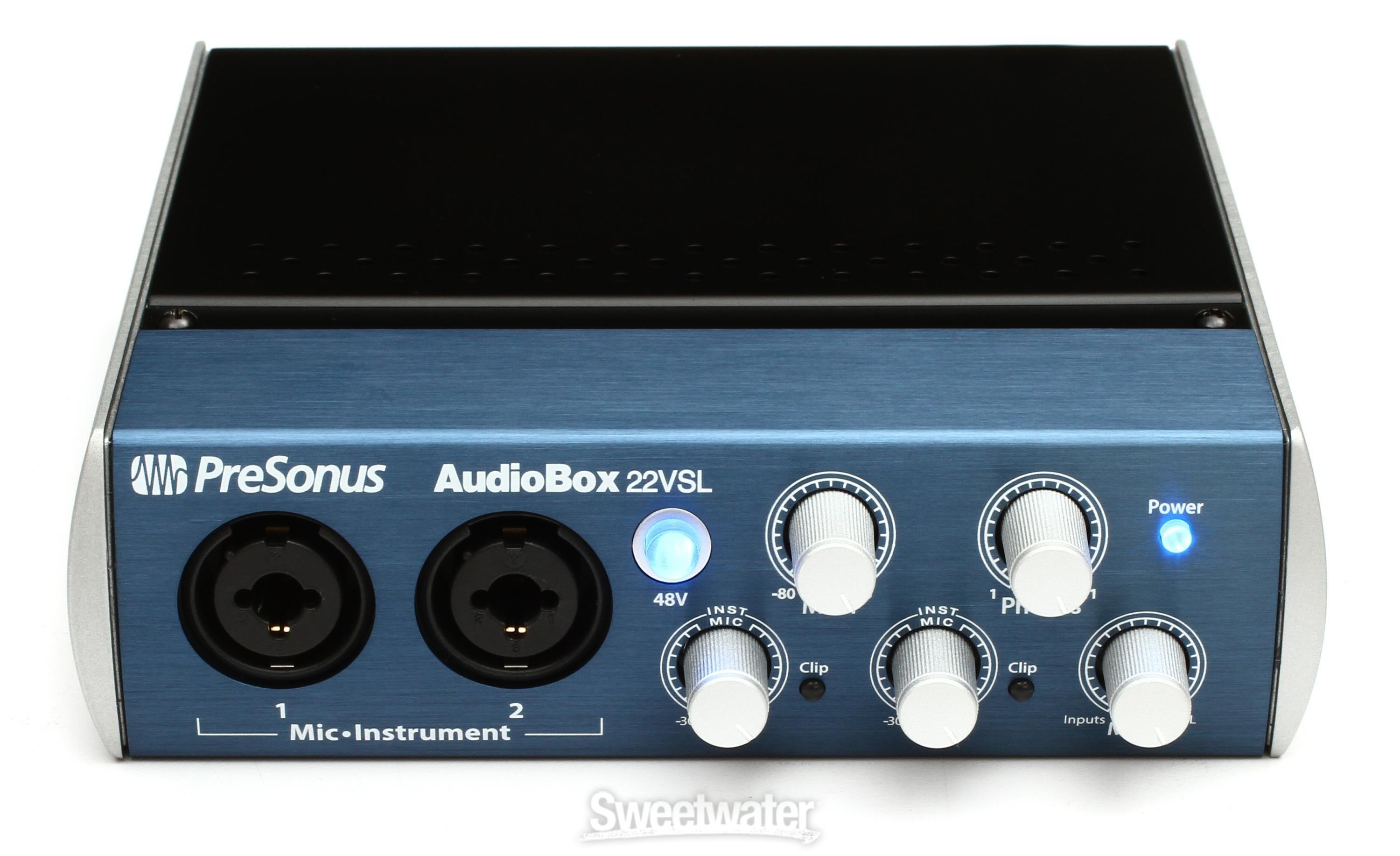 Presonus AudioBox 22VSL オーディオインターフェイス AudioBox 22VSL