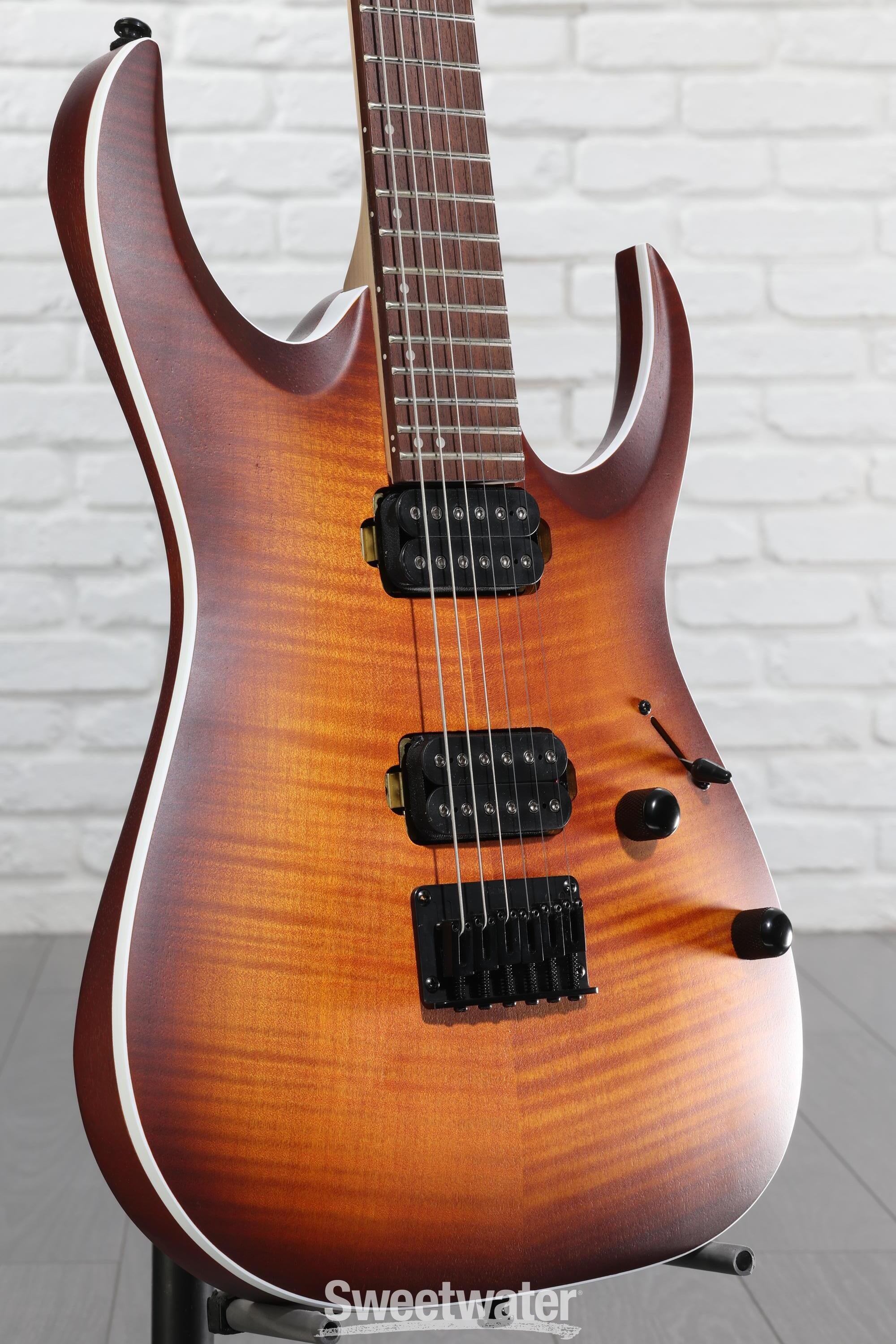 Ibanez RGA42FM - Dragon Eye Burst Flat | Sweetwater