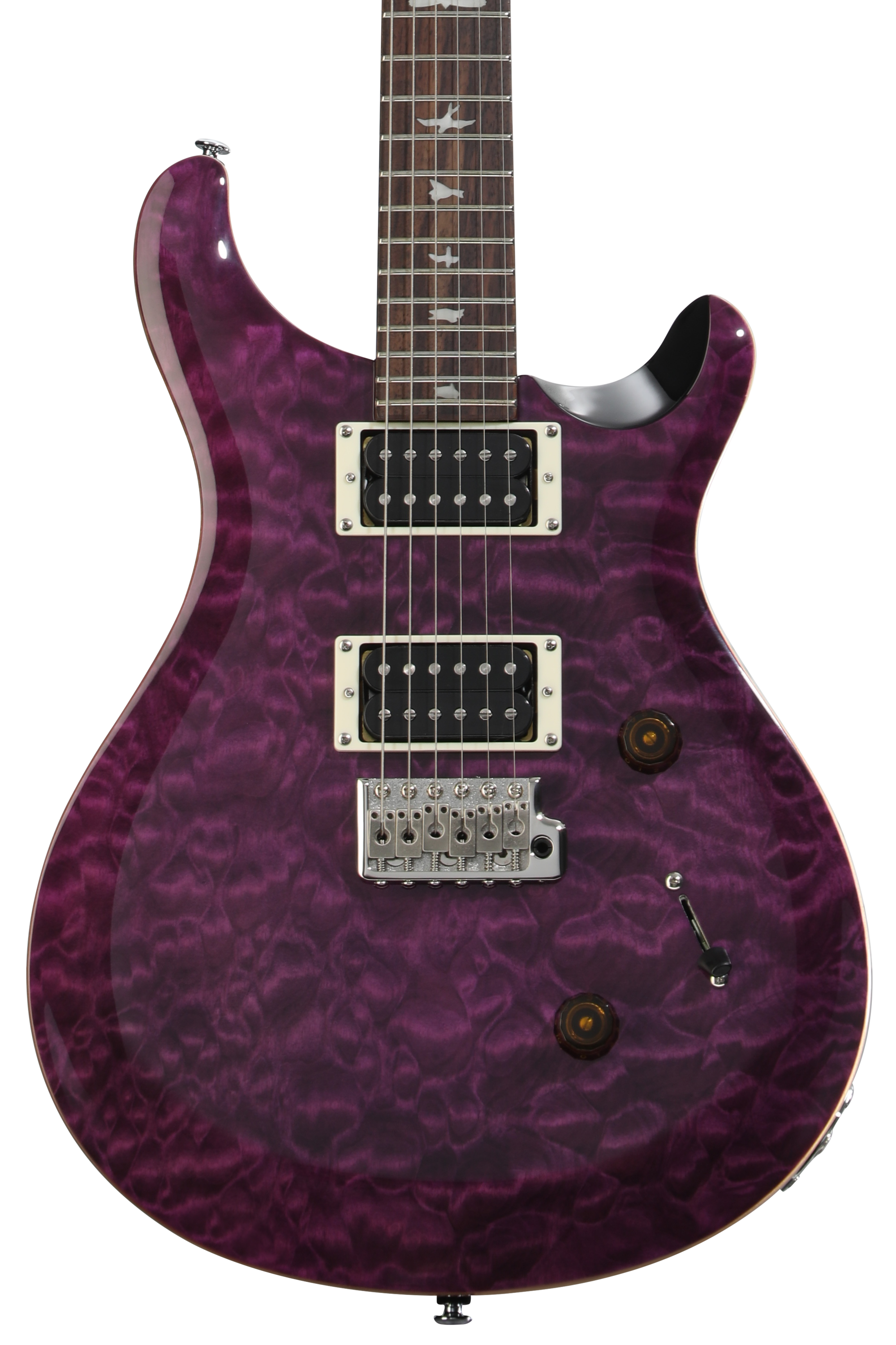 PRS SE Custom 24 Electric Guitar - Amethyst, Sweetwater Exclusive
