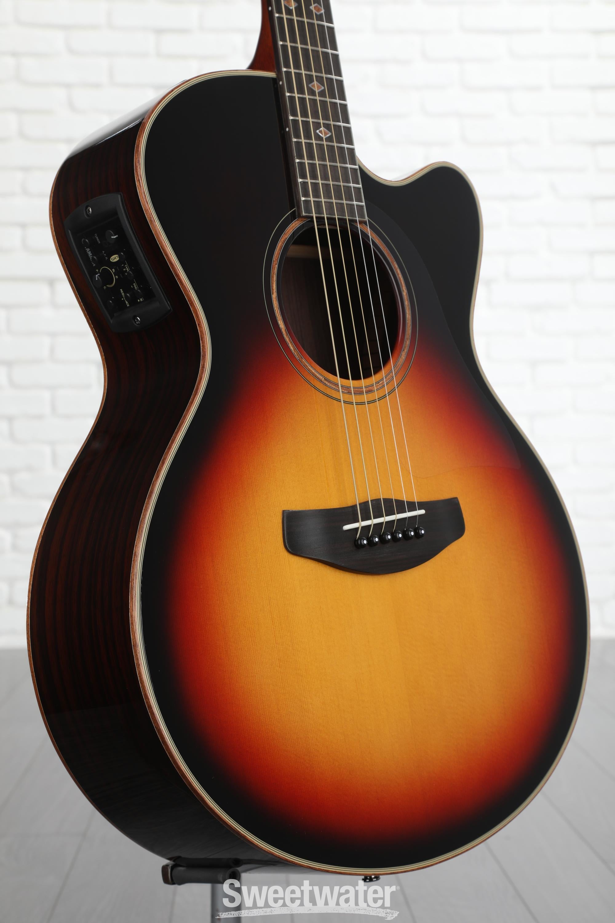Yamaha CPX1200II Acoustic-Electric Guitar - Vintage Sunburst