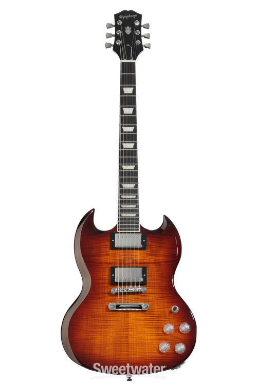 Epiphone SG Modern Figured Electric Guitar - Mojave Burst Reviews