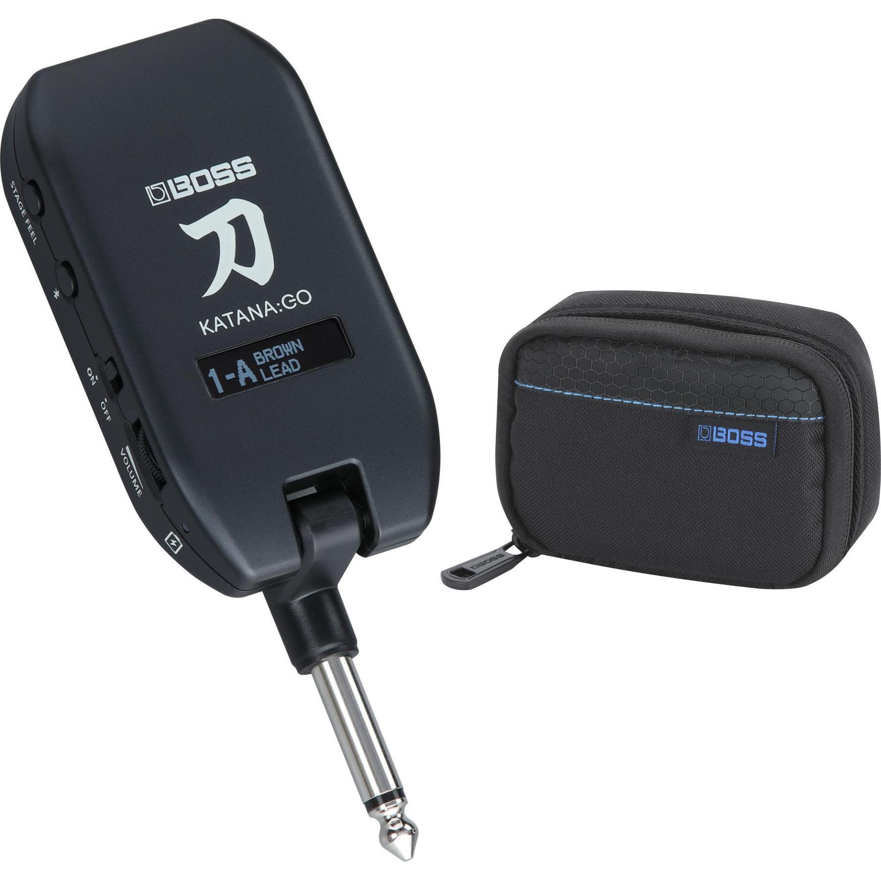 Boss Katana:Go Mini Guitar Headphone Amp with Case | Sweetwater