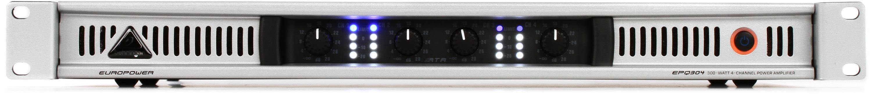 Behringer EPQ304 75-watt 4-channel Power Amplifier | Sweetwater
