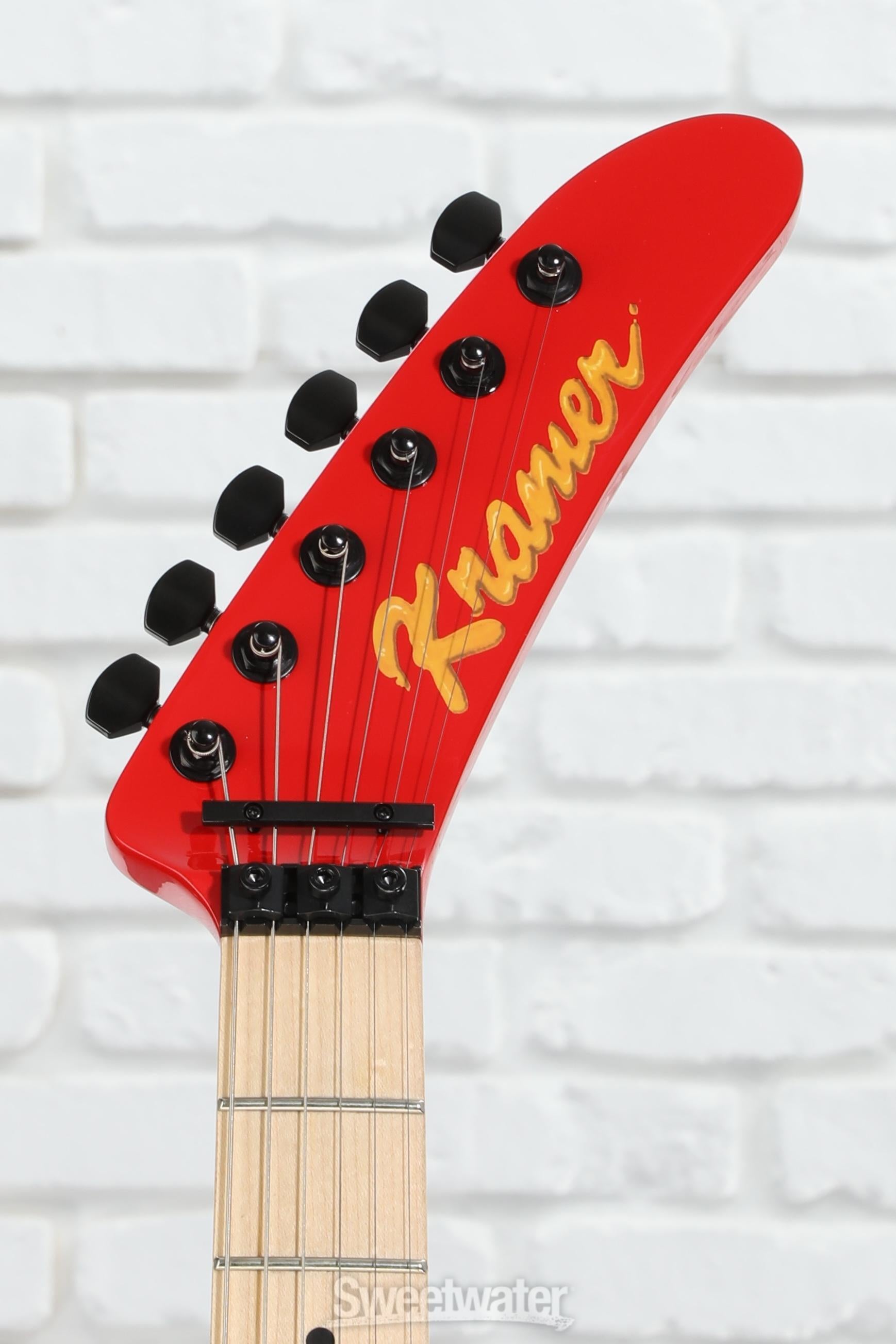 Kramer The 84 Hot Dogger Electric Guitar - Ketchup Red, Sweetwater