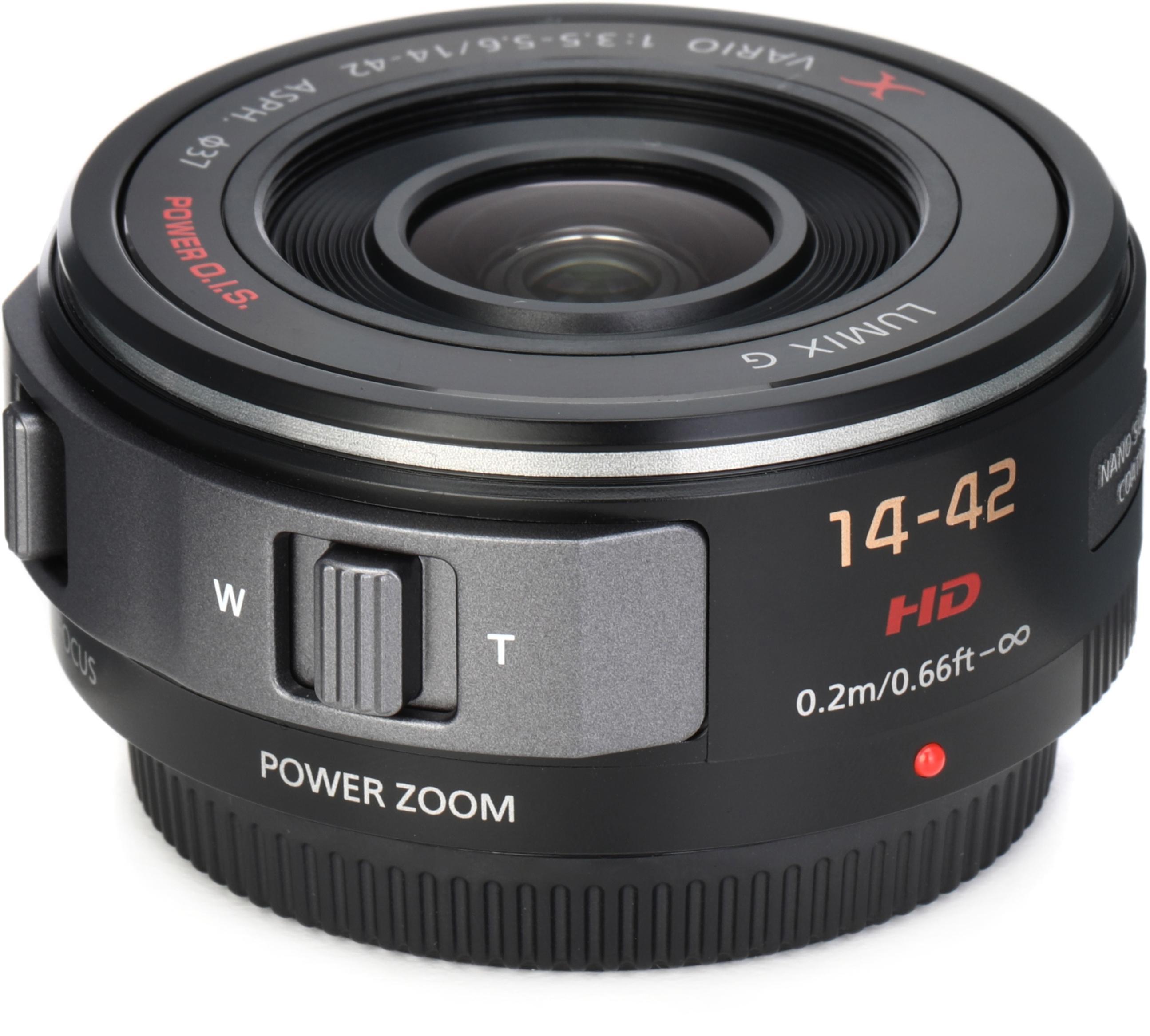 希少！Z-CAP付LUMIX G X VARIO PZ 14-42mm電動ズーム Amazon.com