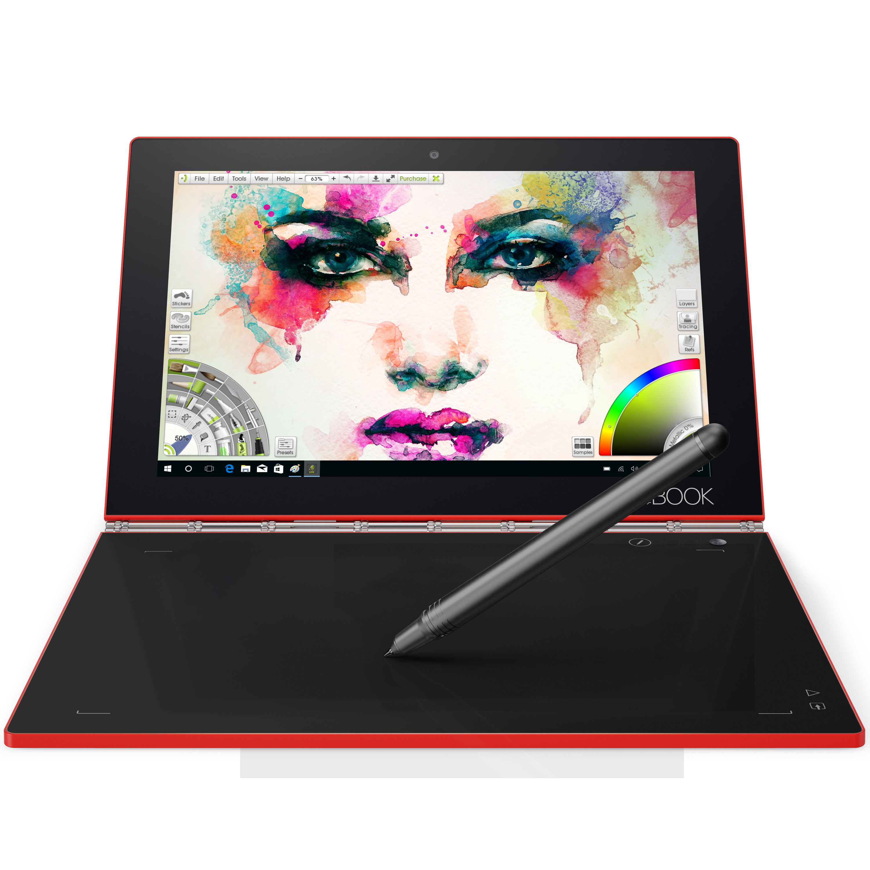 Lenovo Windows10 YB1-X91L 11インチ中古品 中古】YOGA BOOK with