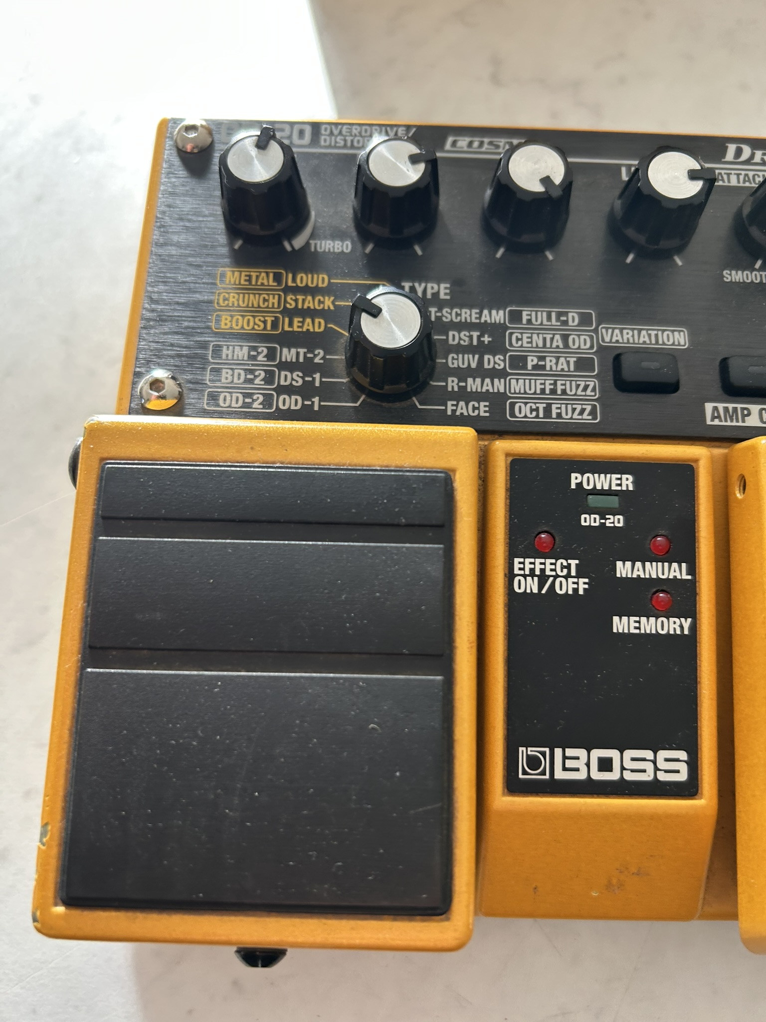 OD-20 Drive Zone - Boss OD-20 Drive Zone - Audiofanzine