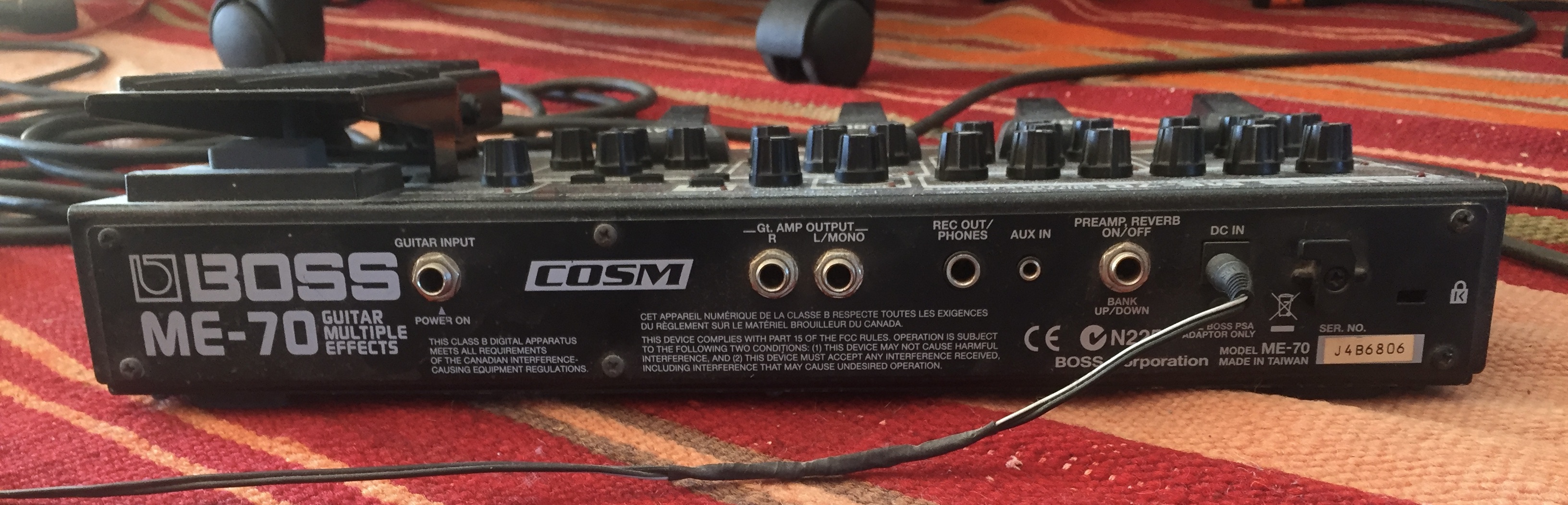 ME-70 - Boss ME-70 - Audiofanzine