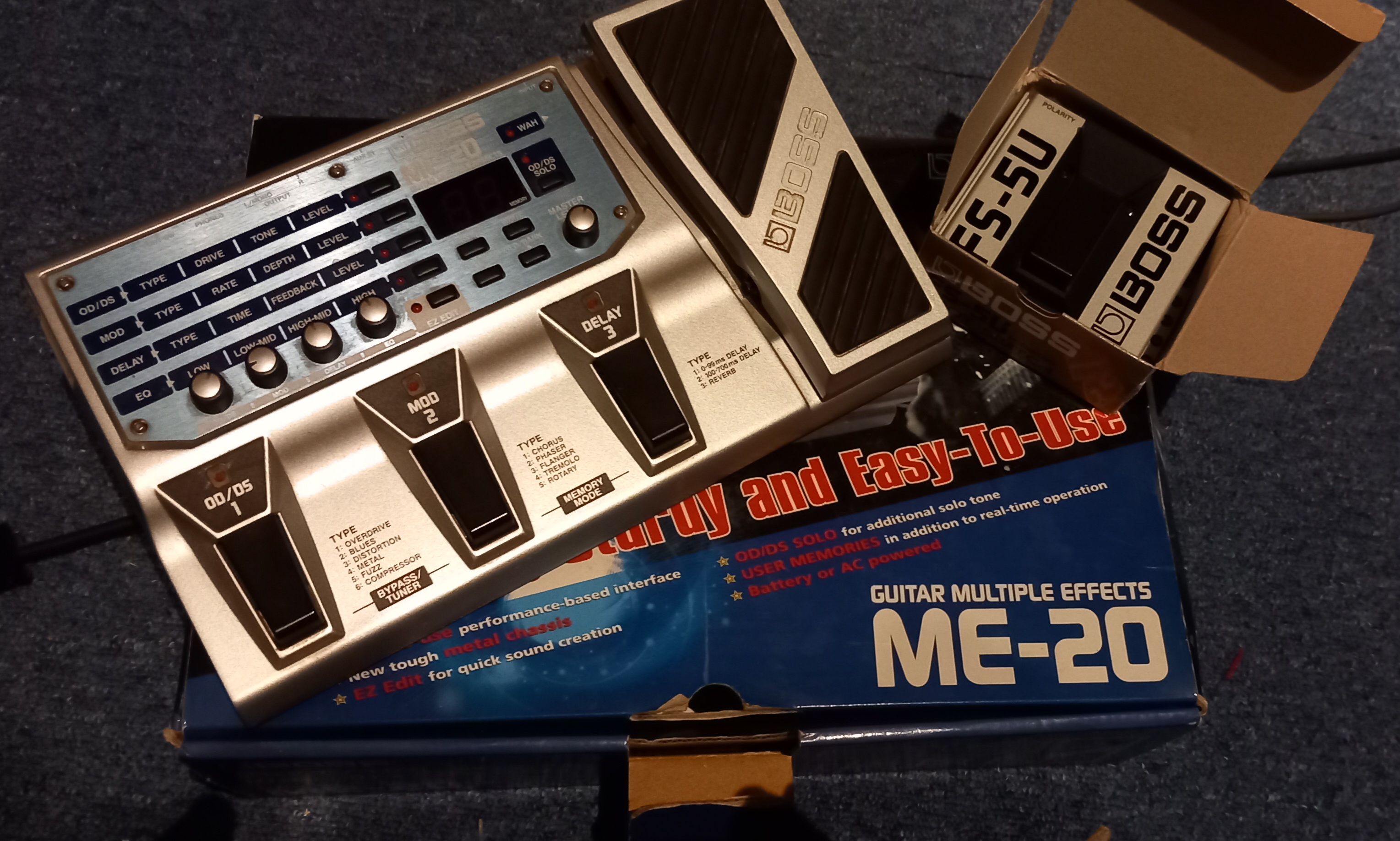 BOSS ME-20 マルチエフェクター BOSS ME-20 レビュー - ギタブロー