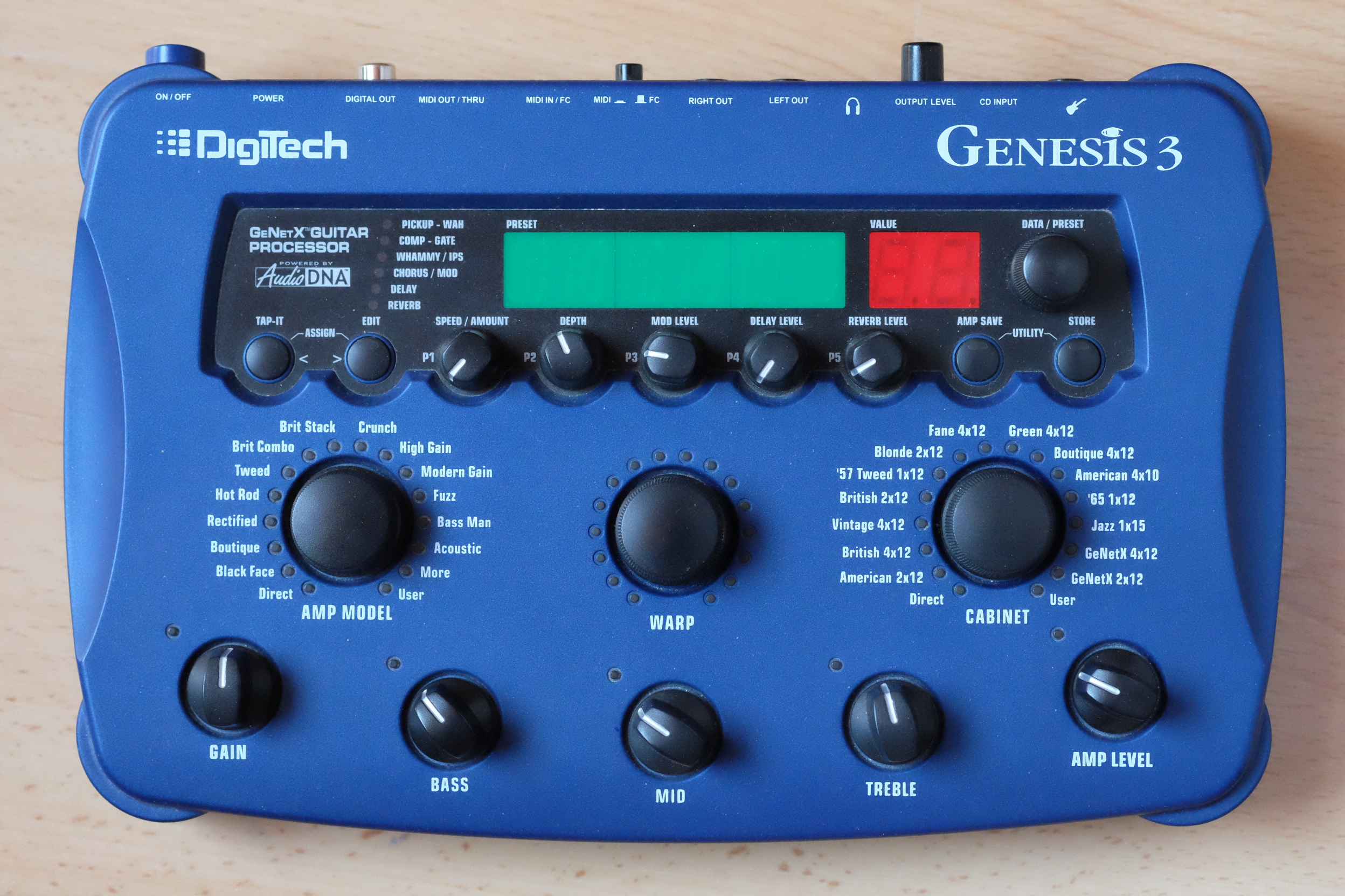 digitech デジテック GENESIS3 アンプシュミレーター 【公式通販】
