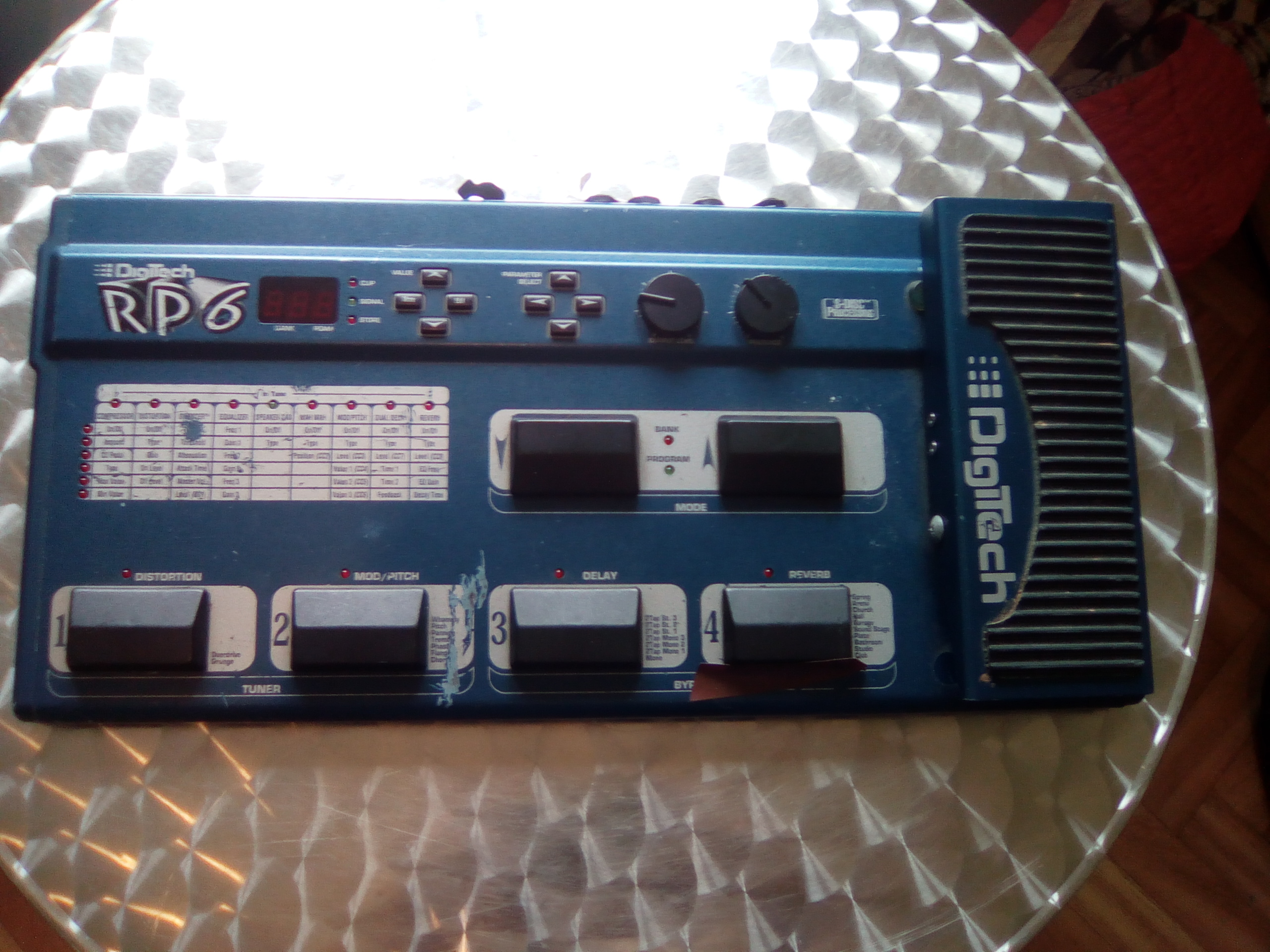 DigiTech RP6 ギターマルチ DigiTech RP6 ギターマルチ