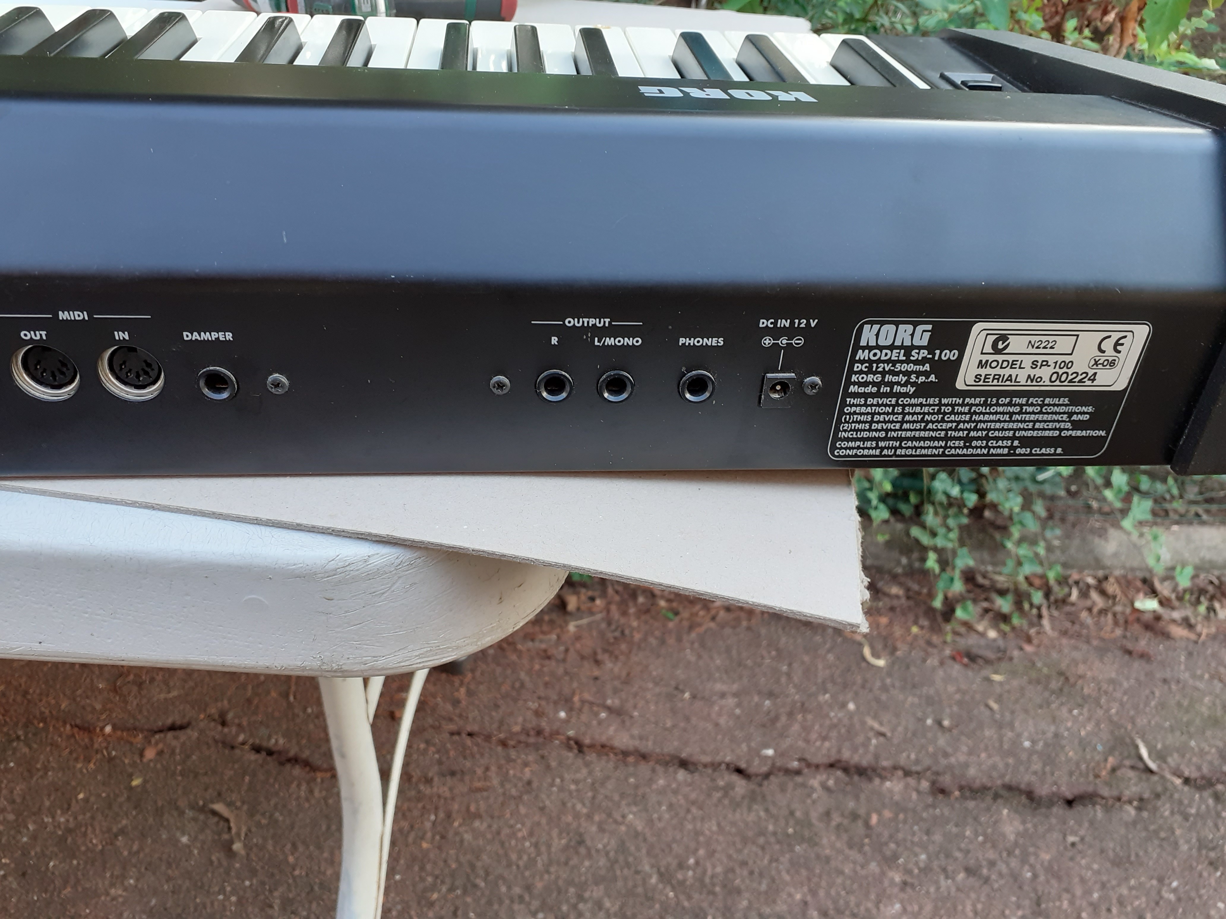 動作良好】電子ピアノ KORG SP-100 SP-100 - Korg SP-100 - Audiofanzine