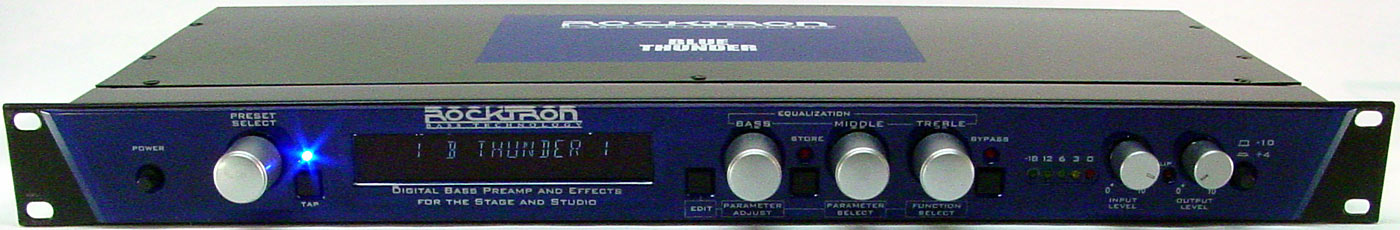 Blue Thunder - Rocktron Blue Thunder - Audiofanzine