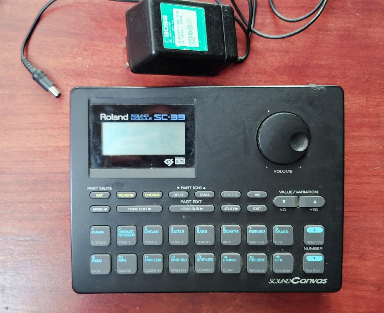 SC-33 - Roland SC-33 - Audiofanzine