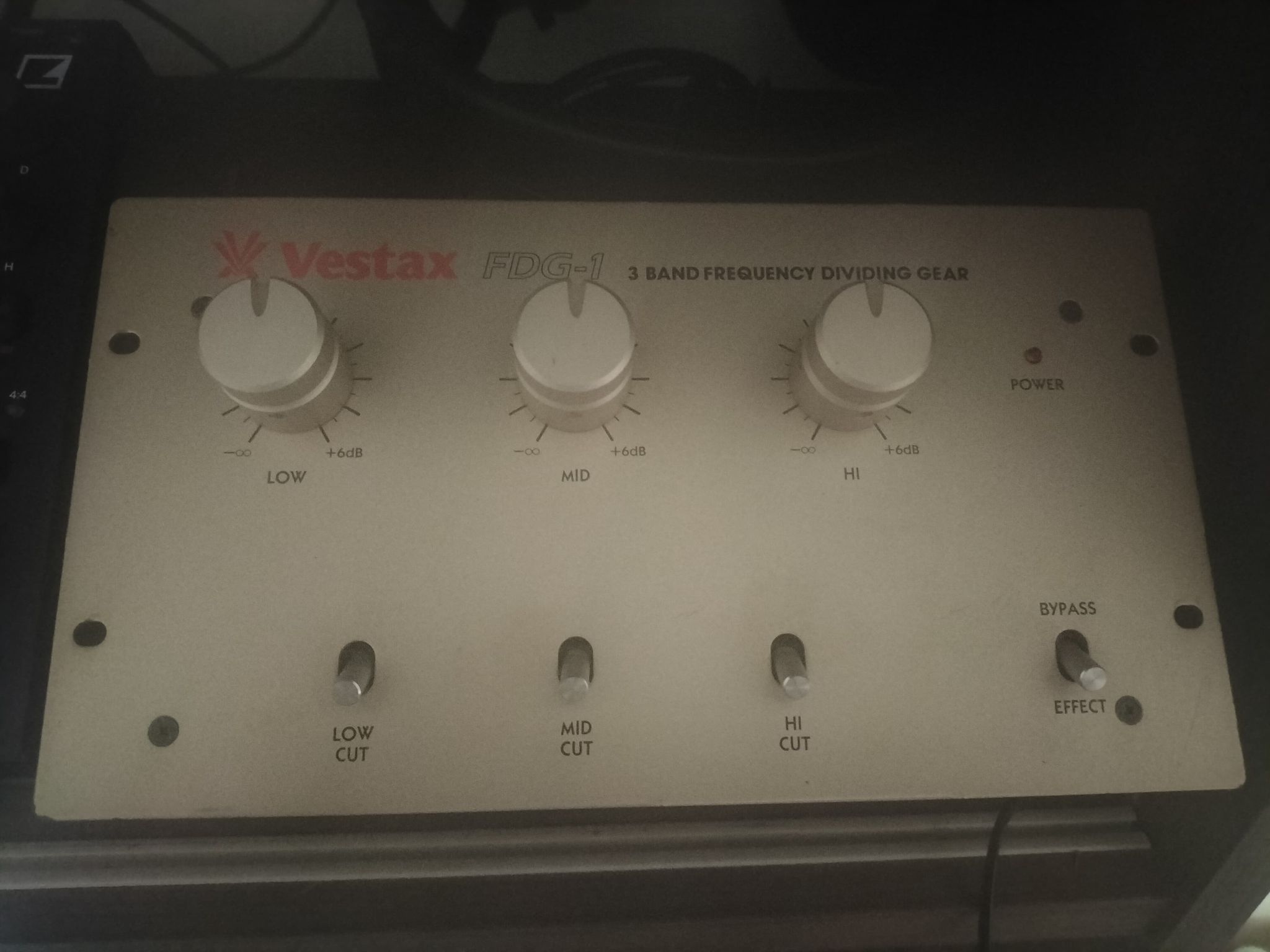 Vestax FDG-1 3バンドアイソレーター d*e様 Vestax FDG-1 3バンド