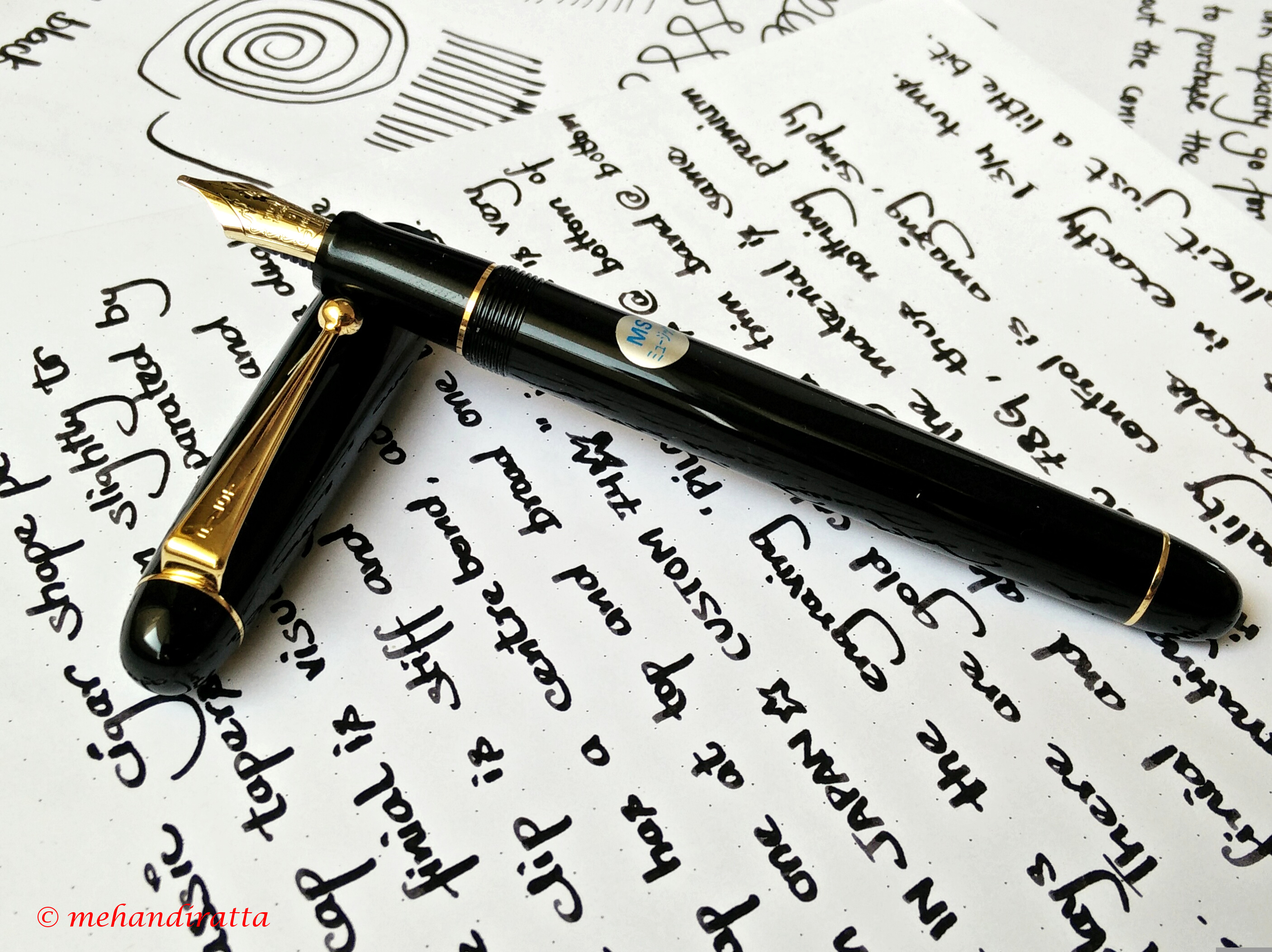 PILOT CUSTOM 74 (MUSIC NIB) – mehandiratta