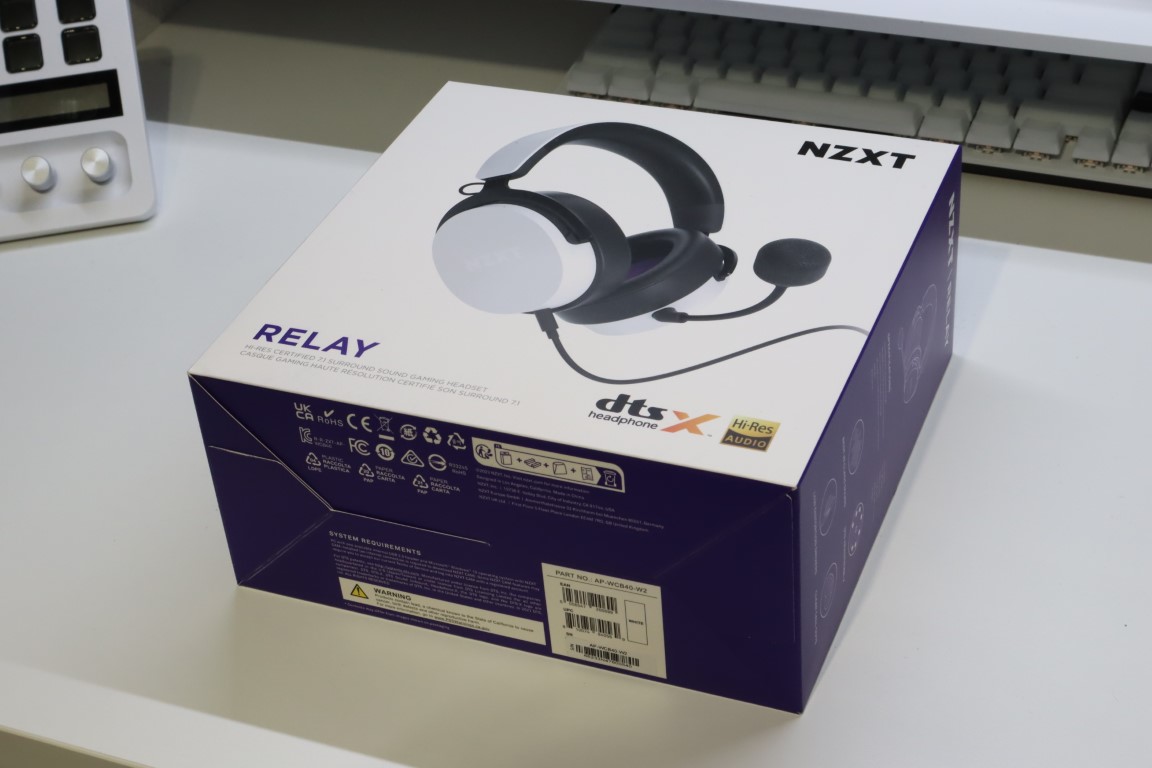 ☆新品☆NZXT Relay Headsetヘッドセット AP-WCB40-W2 NZXT Relay