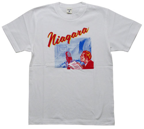 芽瑠璃堂 ＞ NIAGARA×WRANGLER 『Tシャツ Box ( Djデザイン/白/ S
