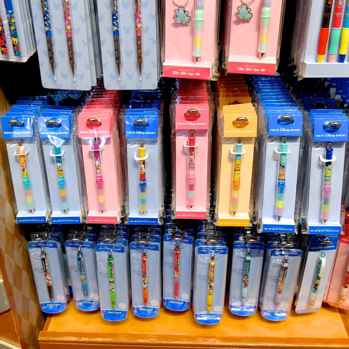 ディズニーストア限定 ドクターグリップ 4+1 ディズニー チップ