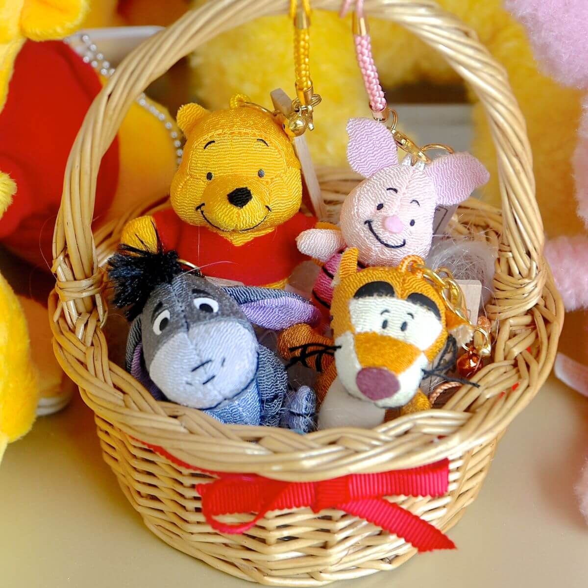 ぬいぐるみ プーさん TDL ディズニー公式 小銭入れ バッグチャーム