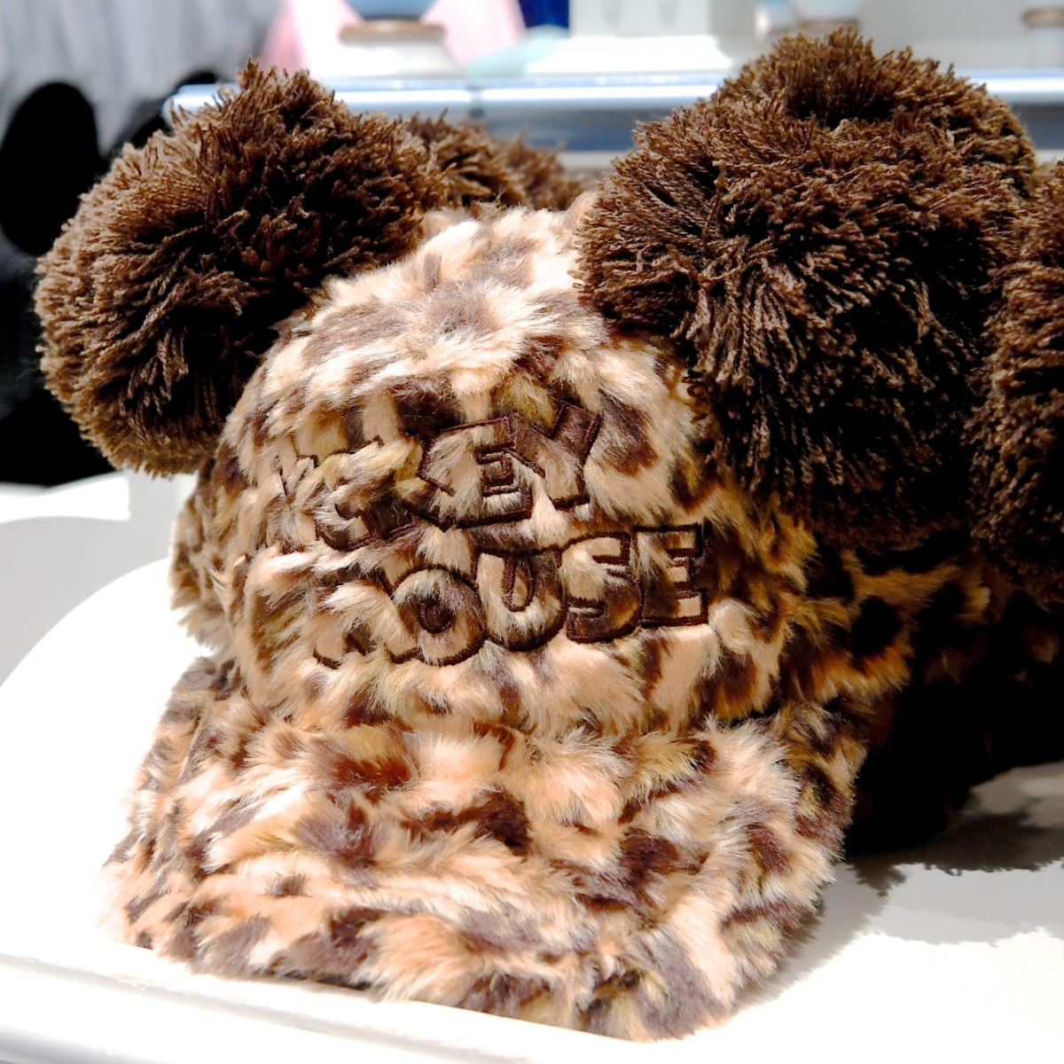 ディズニー ファンキャップ ミニー ヒョウ柄 カチューシャ ミニー