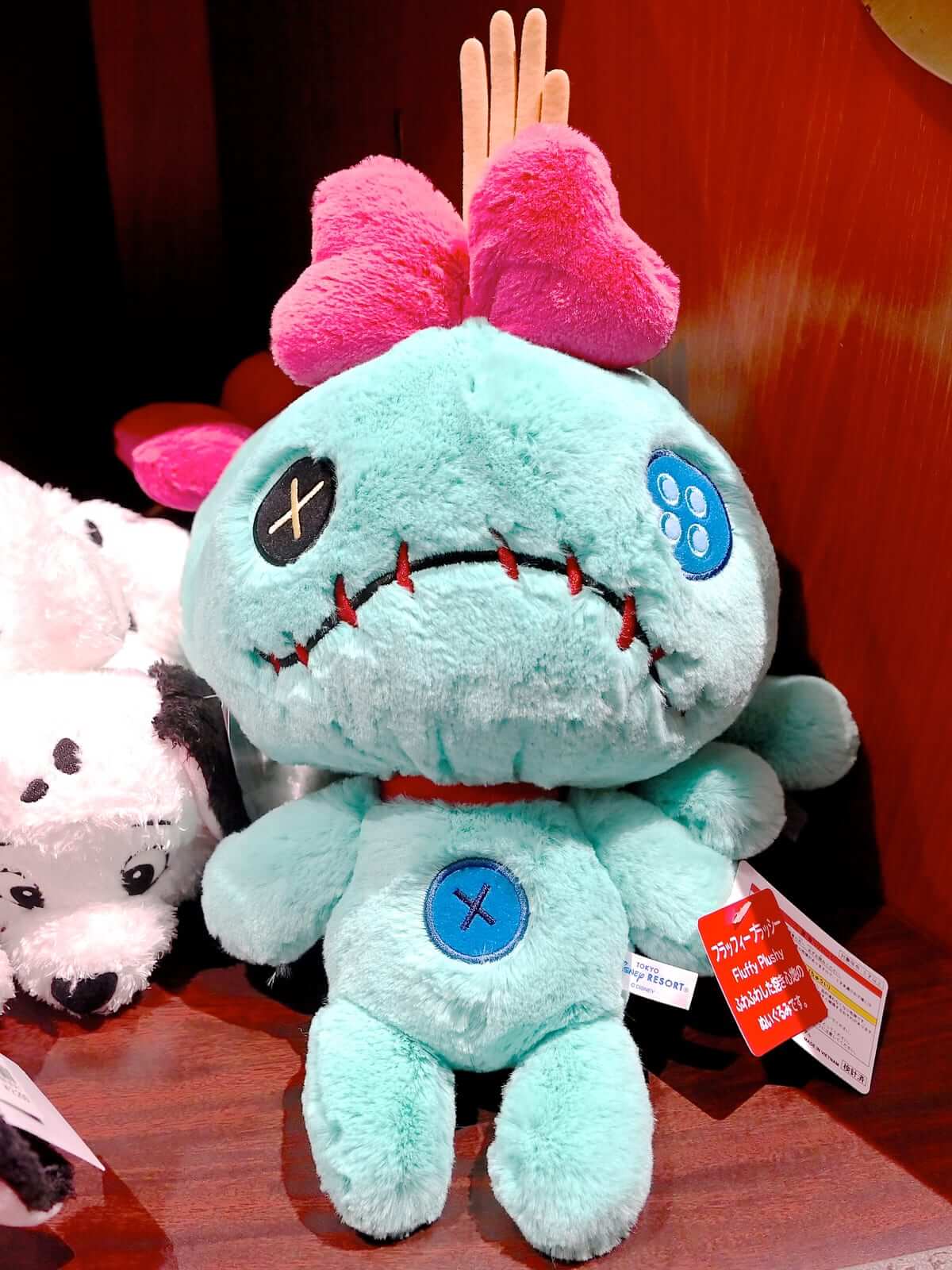 ディズニーストア スティッチ＆スクランプ ぬいぐるみ 泡 お風呂