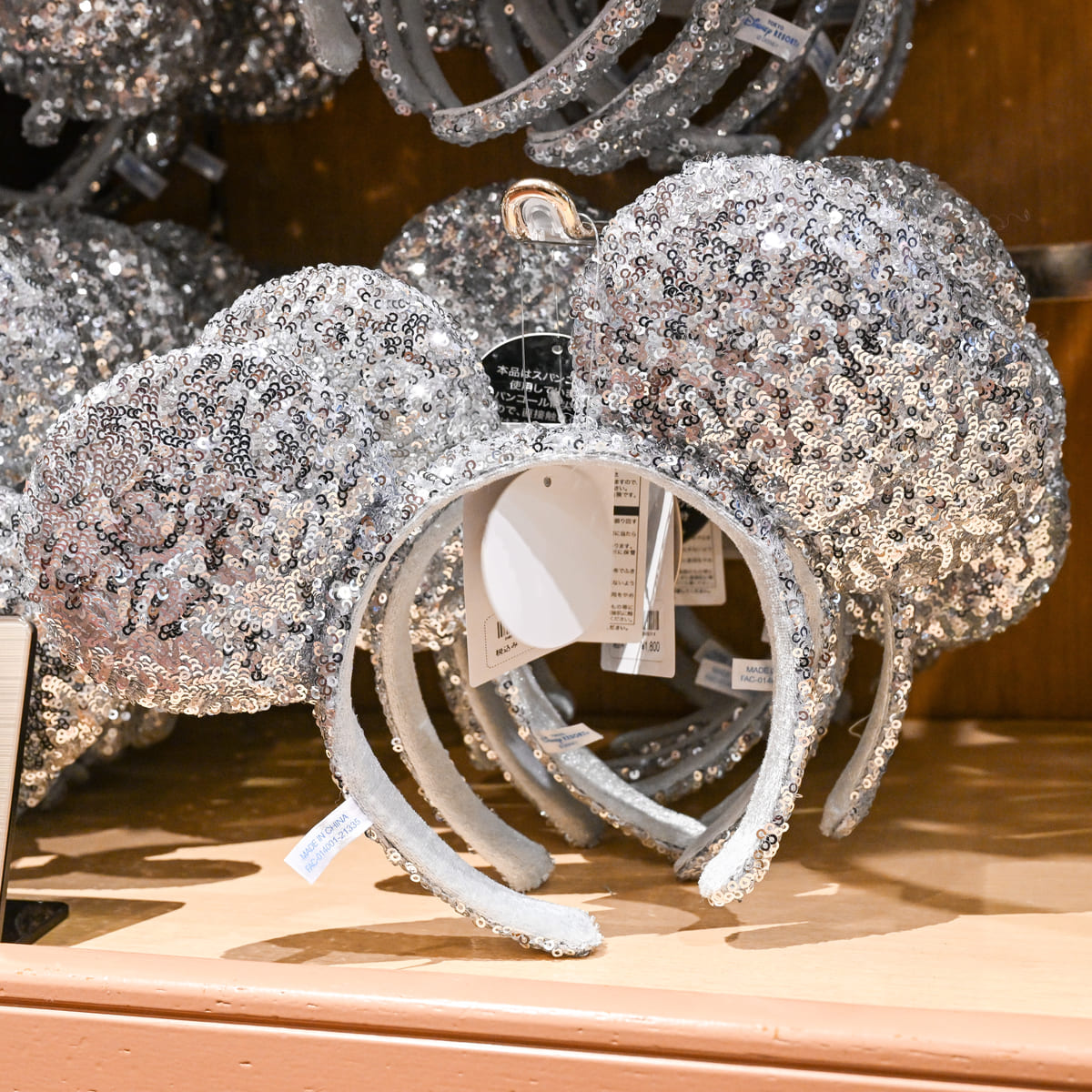 ミッキーマウスデザイン！東京ディズニーランド スパンコール