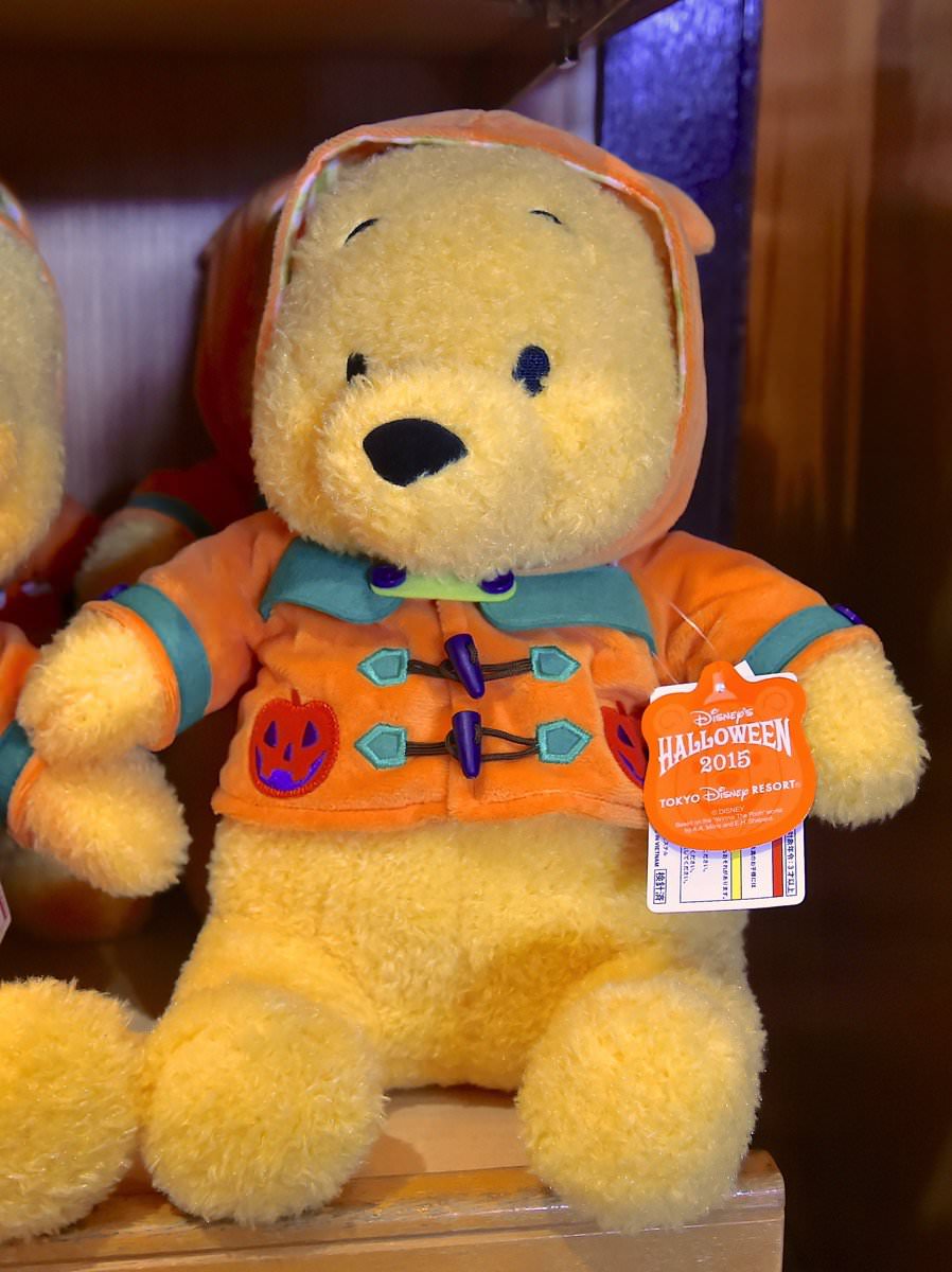 ディズニーストア ハロウィン かぼちゃ ピグレット ぬいぐるみバッジ