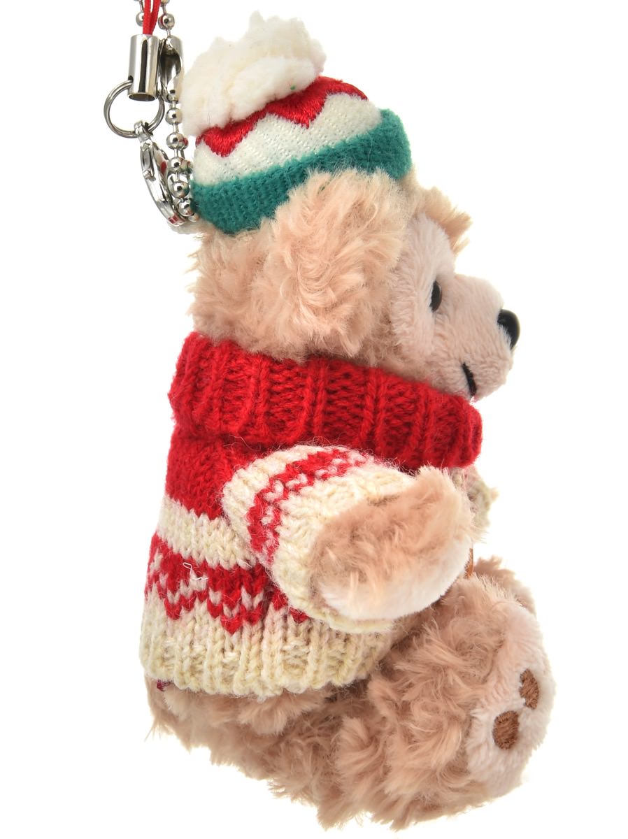 クリスマスダッフィーぬいぐるみ雪柄コスチューム ダッフィーの