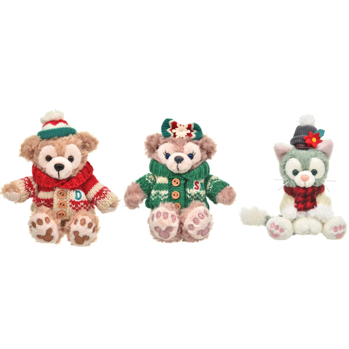 ニット素材のかわいいコスチューム☆ダッフィーのクリスマス2015