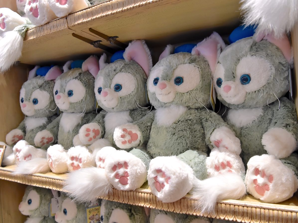 値札付き】ダッフィー ジェラトーニぬいぐるみM 【公式通販】