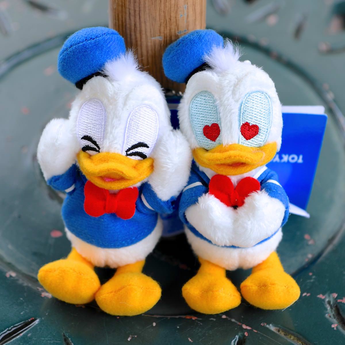 ディズニーランド40周年ぬいぐるみ ドナルドデイジー