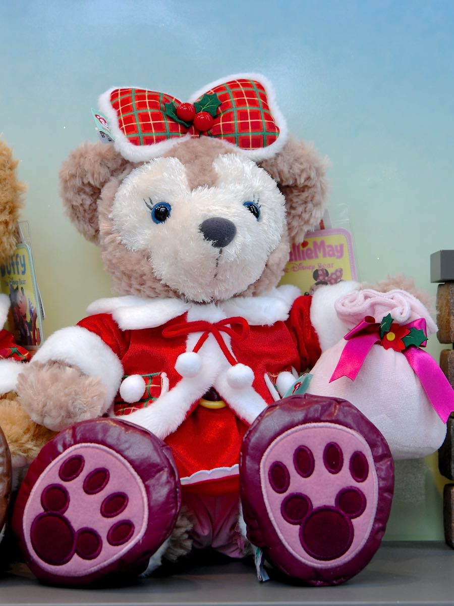 新品ディズニーシーダッフィーシェリーメイ コスチュームクリスマス